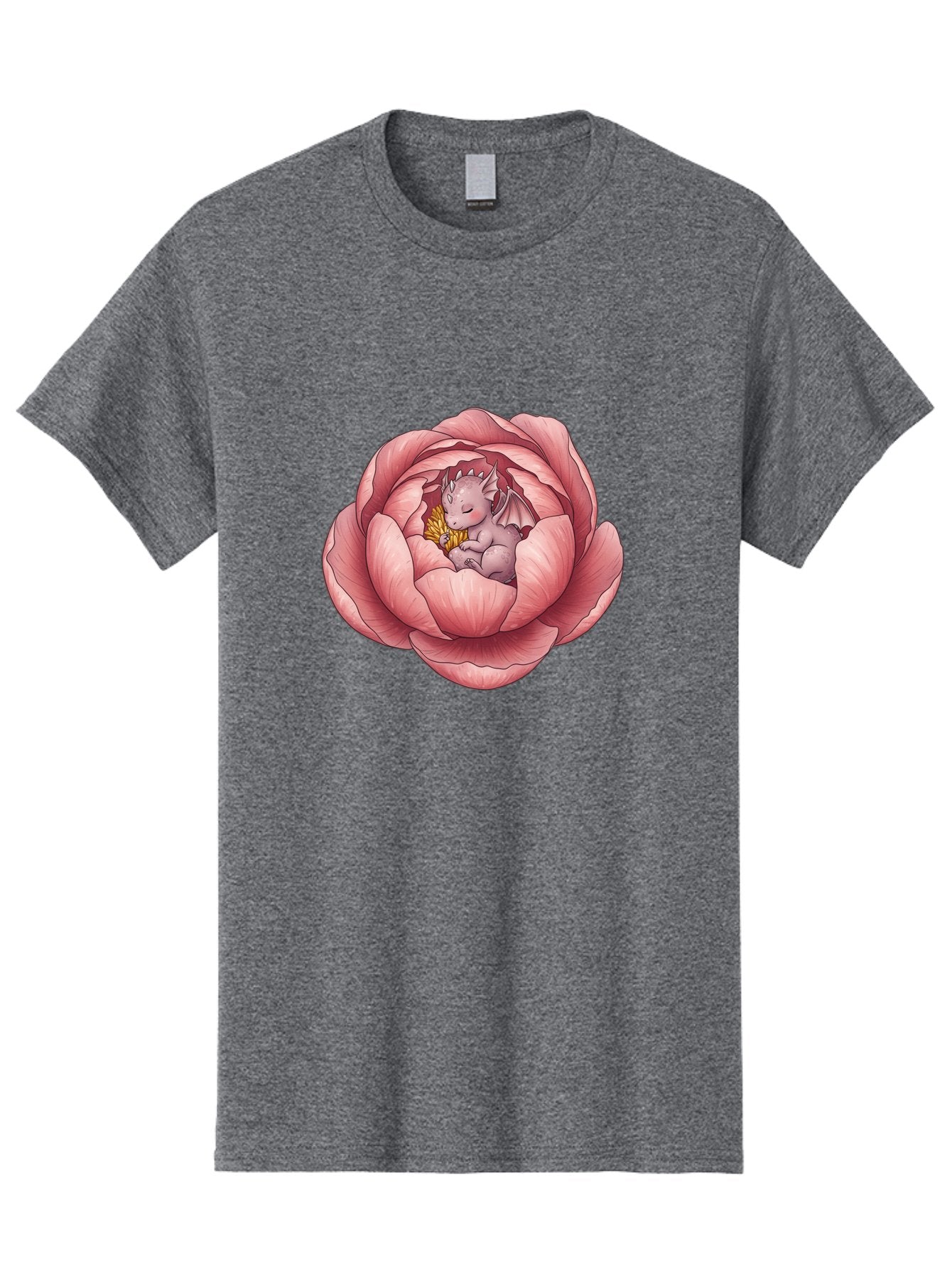 Dragon-Sleeping-In-Pink-Lotus Men'S Graphic Tee, 100% Cotton, Comfortable Casual Summer Wear, Machine Washable, Vintage Camera, Old Camera, Antique Camera, Black Camera, Classic Photography, Photography Equipment, Nostalgic Device, Bak489 5