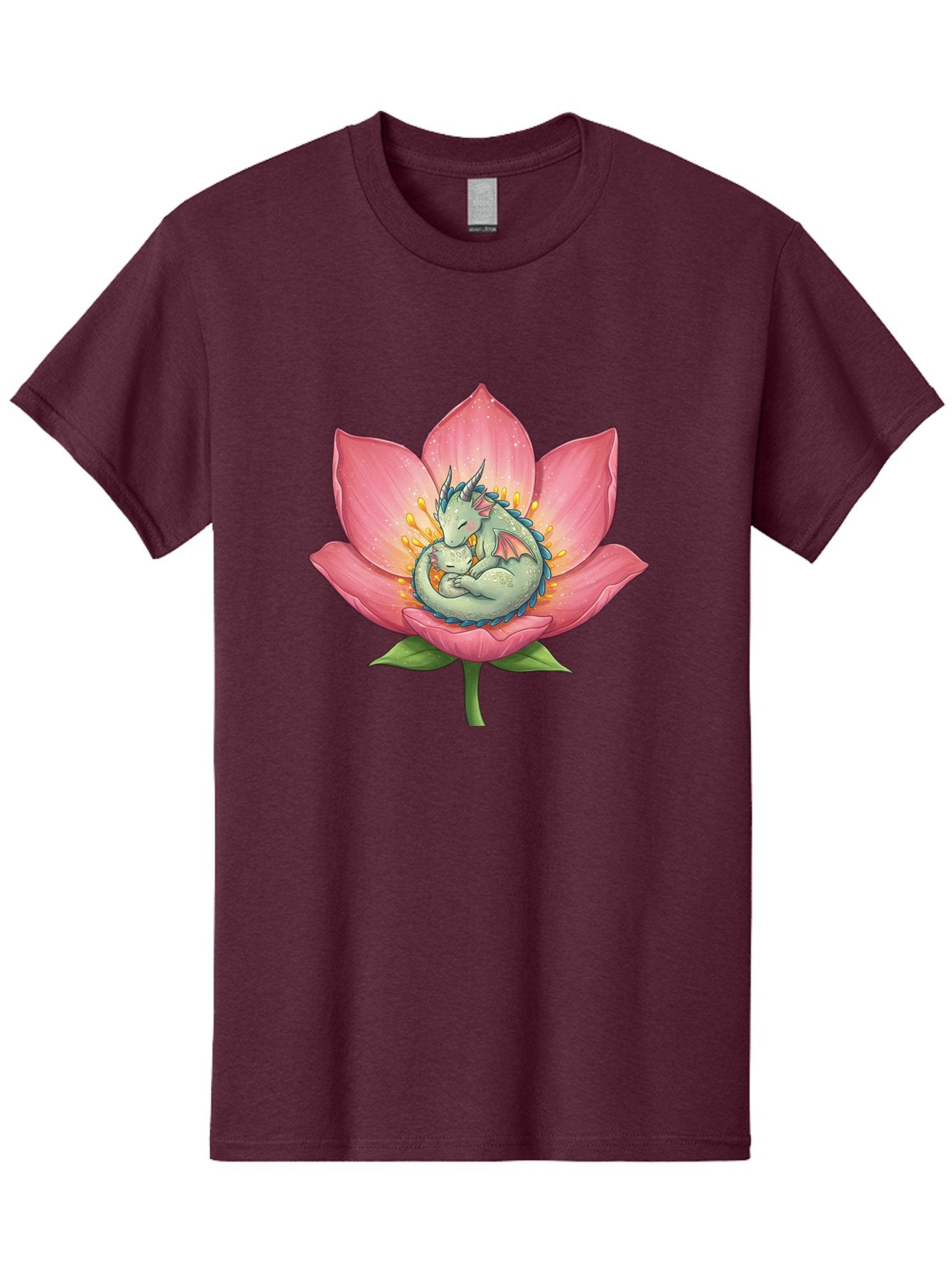 Dragon-Sleeping-On-Pink-Lotus-Flower Men'S Graphic Tee, 100% Cotton, Comfortable Casual Summer Wear, Machine Washable, Vintage Camera, Old Camera, Antique Camera, Black Camera, Classic Photography, Photography Equipment, Nostalgic Device, Bak490 15