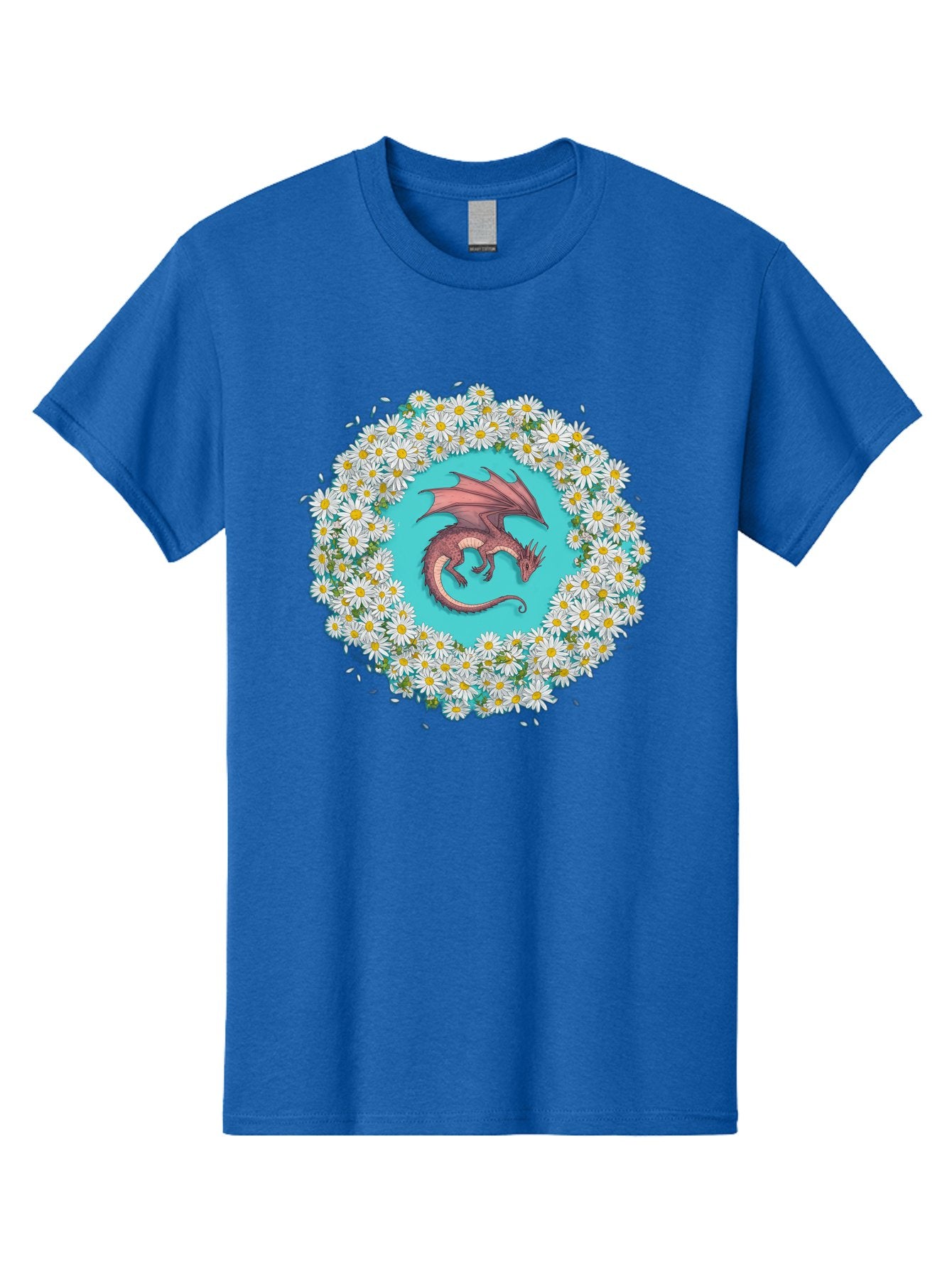 Dragon-Surrounded-By-Daisies Men'S Graphic Tee, 100% Cotton, Comfortable Casual Summer Wear, Machine Washable, Vintage Camera, Old Camera, Antique Camera, Black Camera, Classic Photography, Photography Equipment, Nostalgic Device, Film Camera, Bak492 11