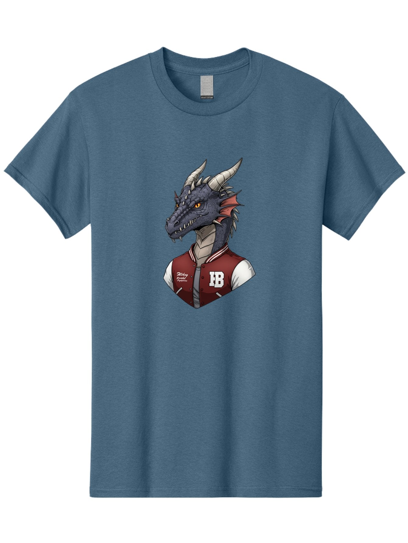 Dragon-Varsity-Jacket Men'S Graphic Tee, 100% Cotton, Comfortable Casual Summer Wear, Machine Washable, Vintage Camera, Old Camera, Antique Camera, Black Camera, Classic Photography, Photography Equipment, Nostalgic Device, Film Camera, Bak494 12