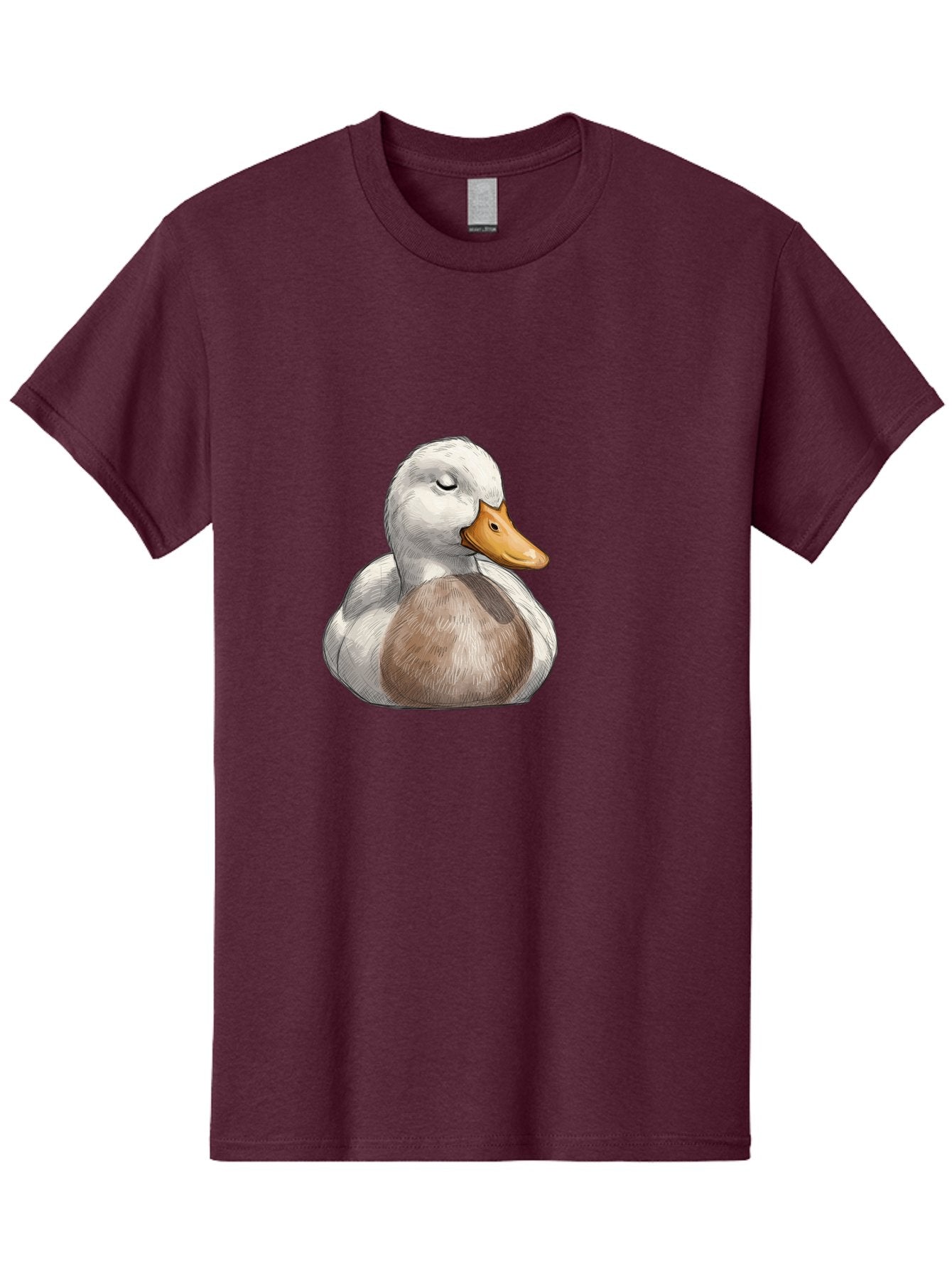 Duck Men'S Graphic Tee, 100% Cotton, Comfortable Casual Summer Wear, Machine Washable, Vintage Camera, Old Camera, Antique Camera, Black Camera, Classic Photography, Photography Equipment, Nostalgic Device, Film Camera, Camera Art Bak504 10