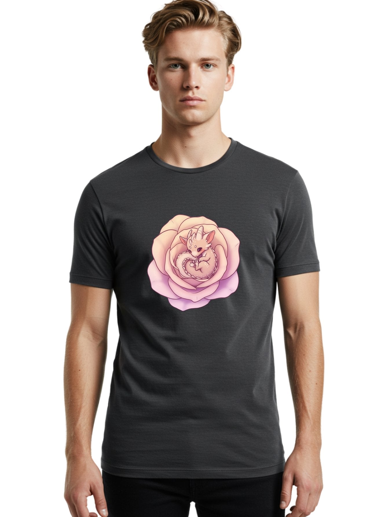 Eevee-In-Rose Men'S Graphic Tee, 100% Cotton, Comfortable Casual Summer Wear, Machine Washable, Vintage Camera, Old Camera, Antique Camera, Black Camera, Classic Photography, Photography Equipment, Nostalgic Device, Film Camera, Camera Art Bak508 16