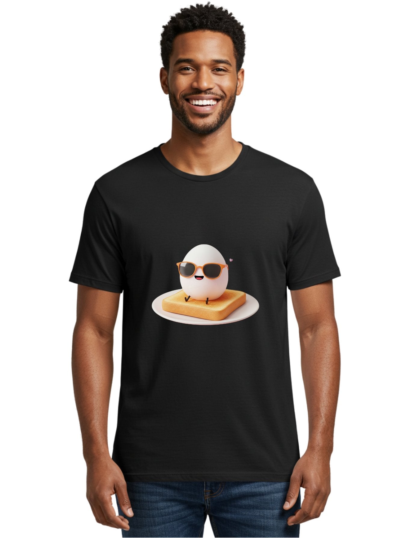 Egg-Character-Toast Men'S Graphic Tee, 100% Cotton, Comfortable Casual Summer Wear, Machine Washable, Vintage Camera, Old Camera, Antique Camera, Black Camera, Classic Photography, Photography Equipment, Nostalgic Device, Film Camera, Bak512 23