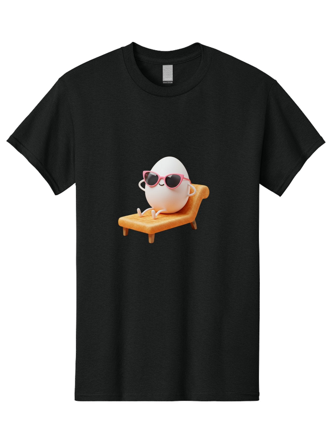 Egg-In-Sunglasses Men'S Graphic Tee, 100% Cotton, Comfortable Casual Summer Wear, Machine Washable, Vintage Camera, Old Camera, Antique Camera, Black Camera, Classic Photography, Photography Equipment, Nostalgic Device, Film Camera, Camera Art Bak515 8