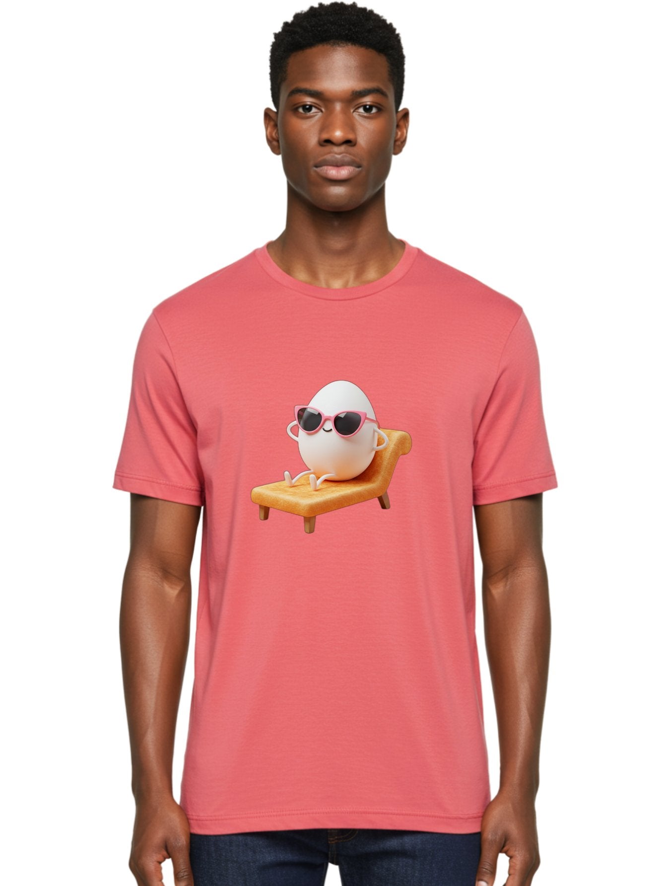 Egg-In-Sunglasses Men'S Graphic Tee, 100% Cotton, Comfortable Casual Summer Wear, Machine Washable, Vintage Camera, Old Camera, Antique Camera, Black Camera, Classic Photography, Photography Equipment, Nostalgic Device, Film Camera, Camera Art Bak515 22