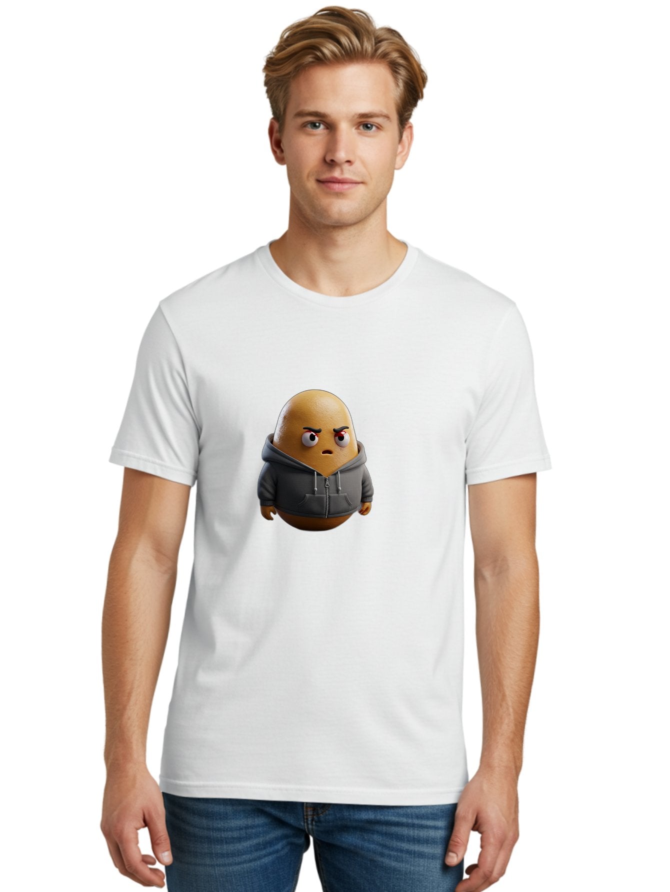 Egg-Wearing-Hoodie Men'S Graphic Tee, 100% Cotton, Comfortable Casual Summer Wear, Machine Washable, Vintage Camera, Old Camera, Antique Camera, Black Camera, Classic Photography, Photography Equipment, Nostalgic Device, Film Camera, Bak521 16