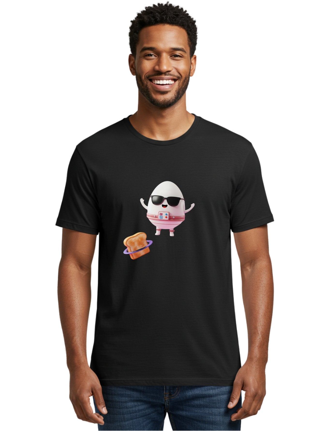 Egg-With-Sunglasses Men'S Graphic Tee, 100% Cotton, Comfortable Casual Summer Wear, Machine Washable, Vintage Camera, Old Camera, Antique Camera, Black Camera, Classic Photography, Photography Equipment, Nostalgic Device, Film Camera, Bak523 27