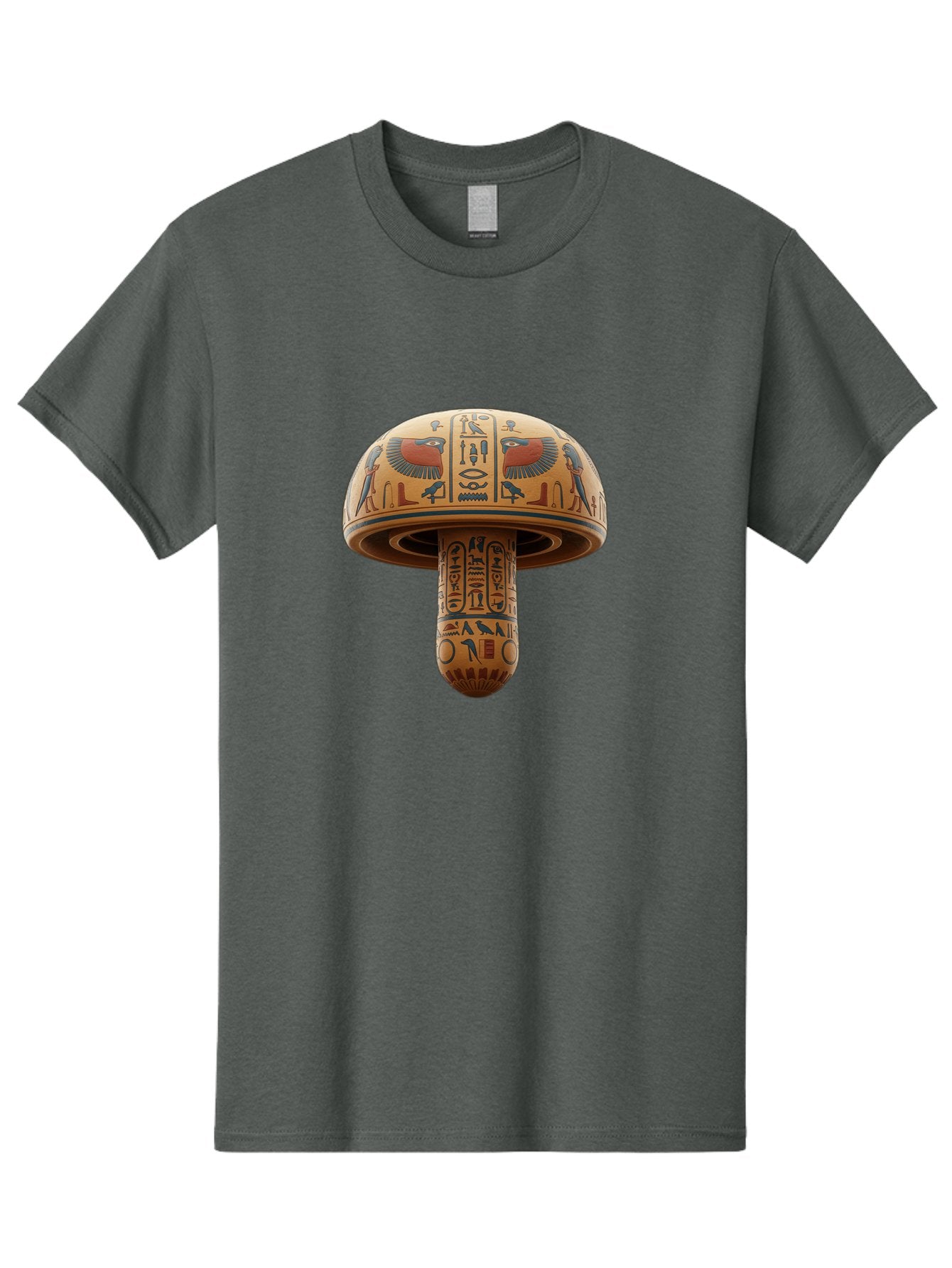 Egyptian-Mushroom Men'S Graphic Tee, 100% Cotton, Comfortable Casual Summer Wear, Machine Washable, Vintage Camera, Old Camera, Antique Camera, Black Camera, Classic Photography, Photography Equipment, Nostalgic Device, Film Camera, Camera Art Bak525 10