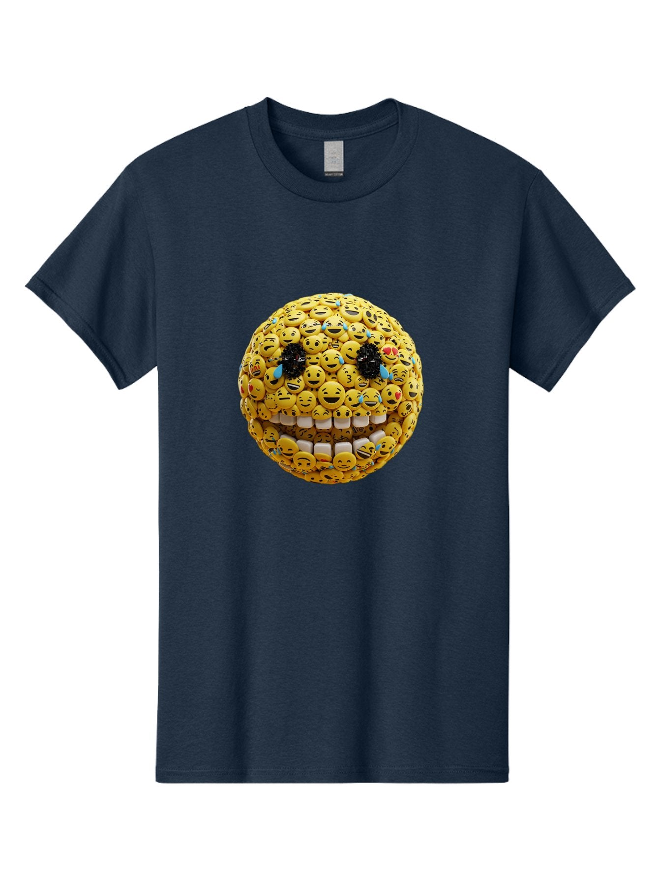 Emoji-Face Men'S Graphic Tee, 100% Cotton, Comfortable Casual Summer Wear, Machine Washable, Vintage Camera, Old Camera, Antique Camera, Black Camera, Classic Photography, Photography Equipment, Nostalgic Device, Film Camera, Camera Art Bak527 13