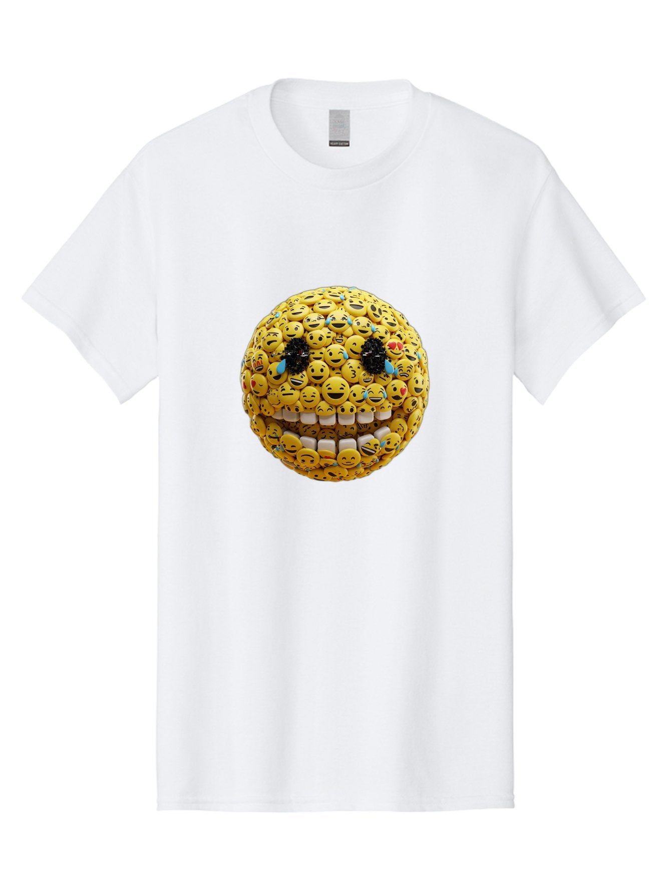 Emoji-Face Men'S Graphic Tee, 100% Cotton, Comfortable Casual Summer Wear, Machine Washable, Vintage Camera, Old Camera, Antique Camera, Black Camera, Classic Photography, Photography Equipment, Nostalgic Device, Film Camera, Camera Art Bak527 8