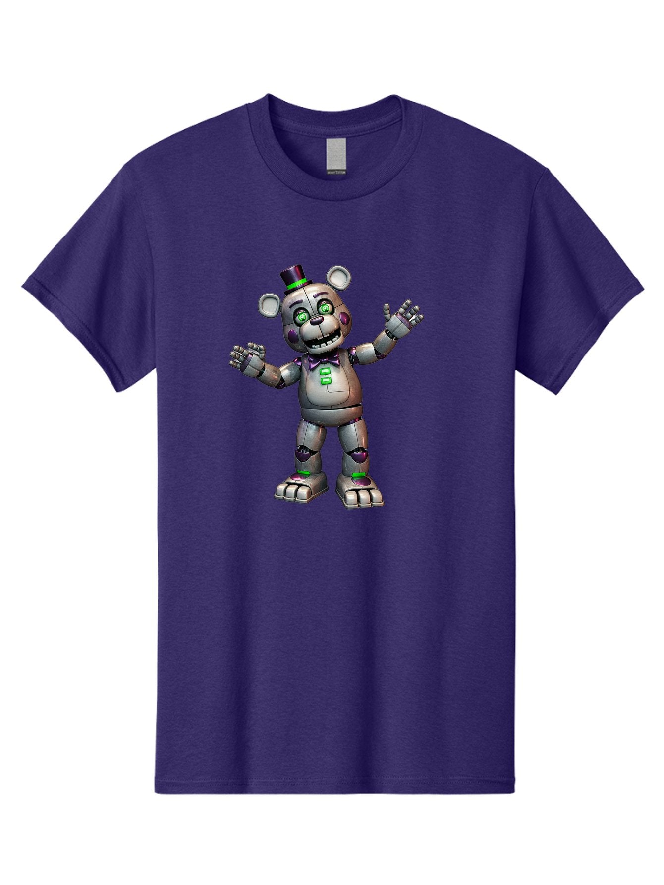 Endoskeleton-Freddy Men'S Graphic Tee, 100% Cotton, Comfortable Casual Summer Wear, Machine Washable, Vintage Camera, Old Camera, Antique Camera, Black Camera, Classic Photography, Photography Equipment, Nostalgic Device, Film Camera, Bak530 7