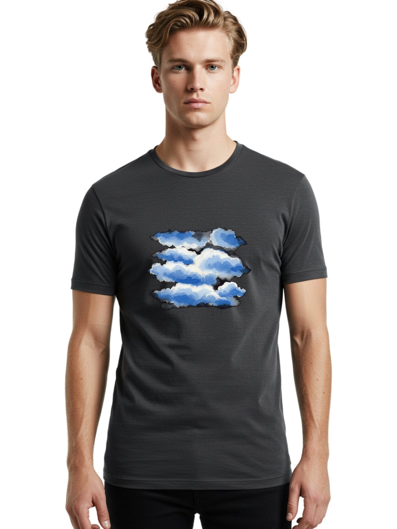 Equals-Clouds Men'S Graphic Tee, 100% Cotton, Comfortable Casual Summer Wear, Machine Washable, Vintage Camera, Old Camera, Antique Camera, Black Camera, Classic Photography, Photography Equipment, Nostalgic Device, Film Camera, Camera Art Bak531 21