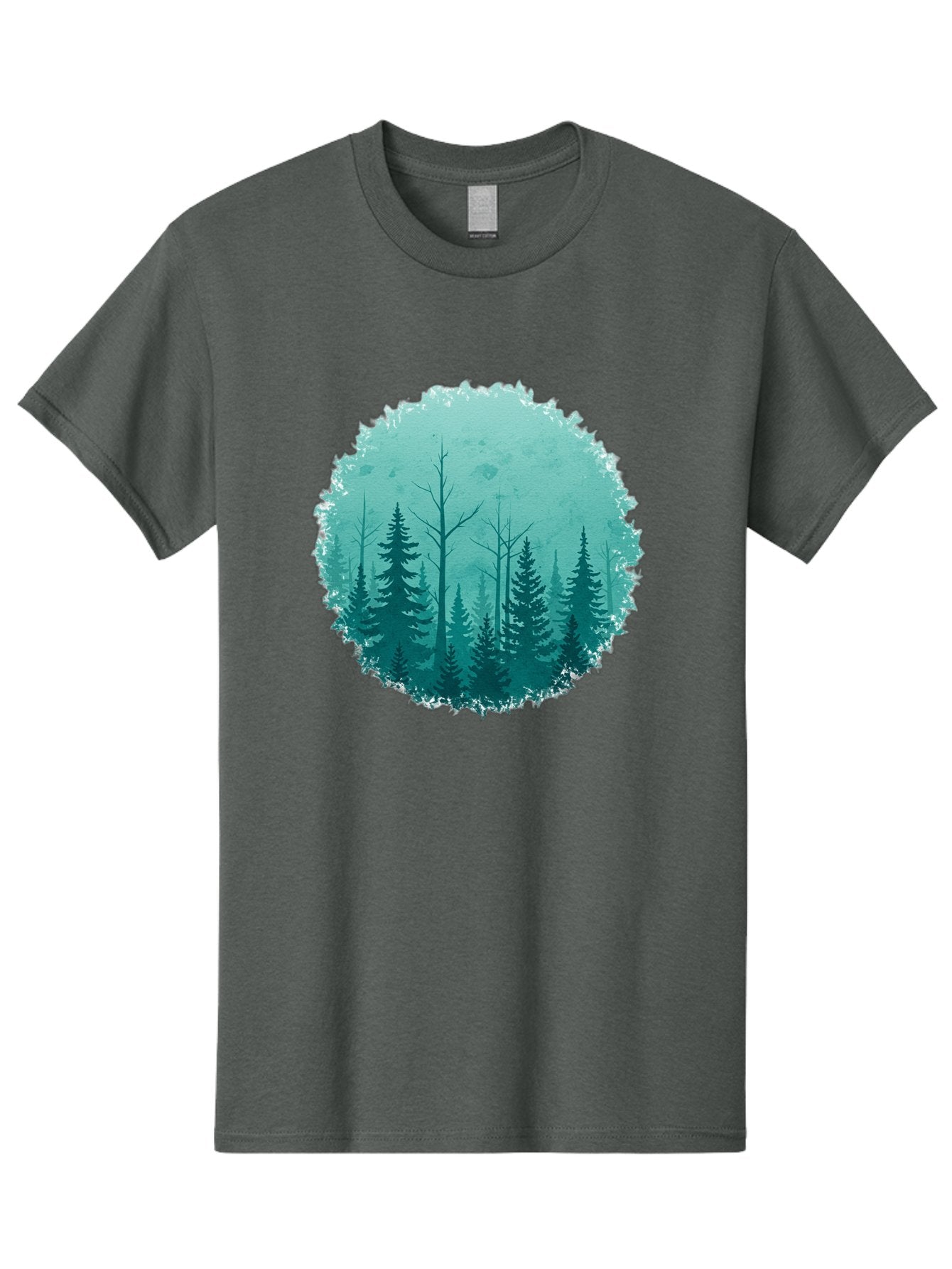 Evergreen-Forest Men'S Graphic Tee, 100% Cotton, Comfortable Casual Summer Wear, Machine Washable, Vintage Camera, Old Camera, Antique Camera, Black Camera, Classic Photography, Photography Equipment, Nostalgic Device, Film Camera, Camera Art Bak533