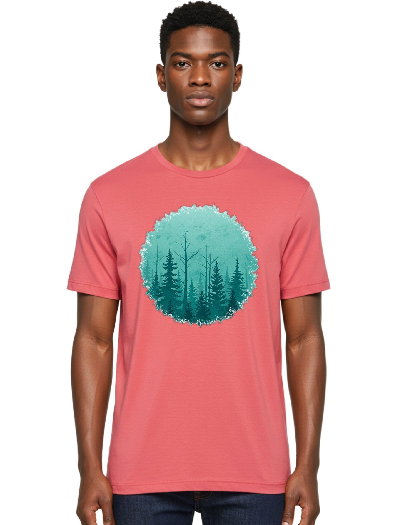 Evergreen-Forest Men'S Graphic Tee, 100% Cotton, Comfortable Casual Summer Wear, Machine Washable, Vintage Camera, Old Camera, Antique Camera, Black Camera, Classic Photography, Photography Equipment, Nostalgic Device, Film Camera, Camera Art Bak533 21