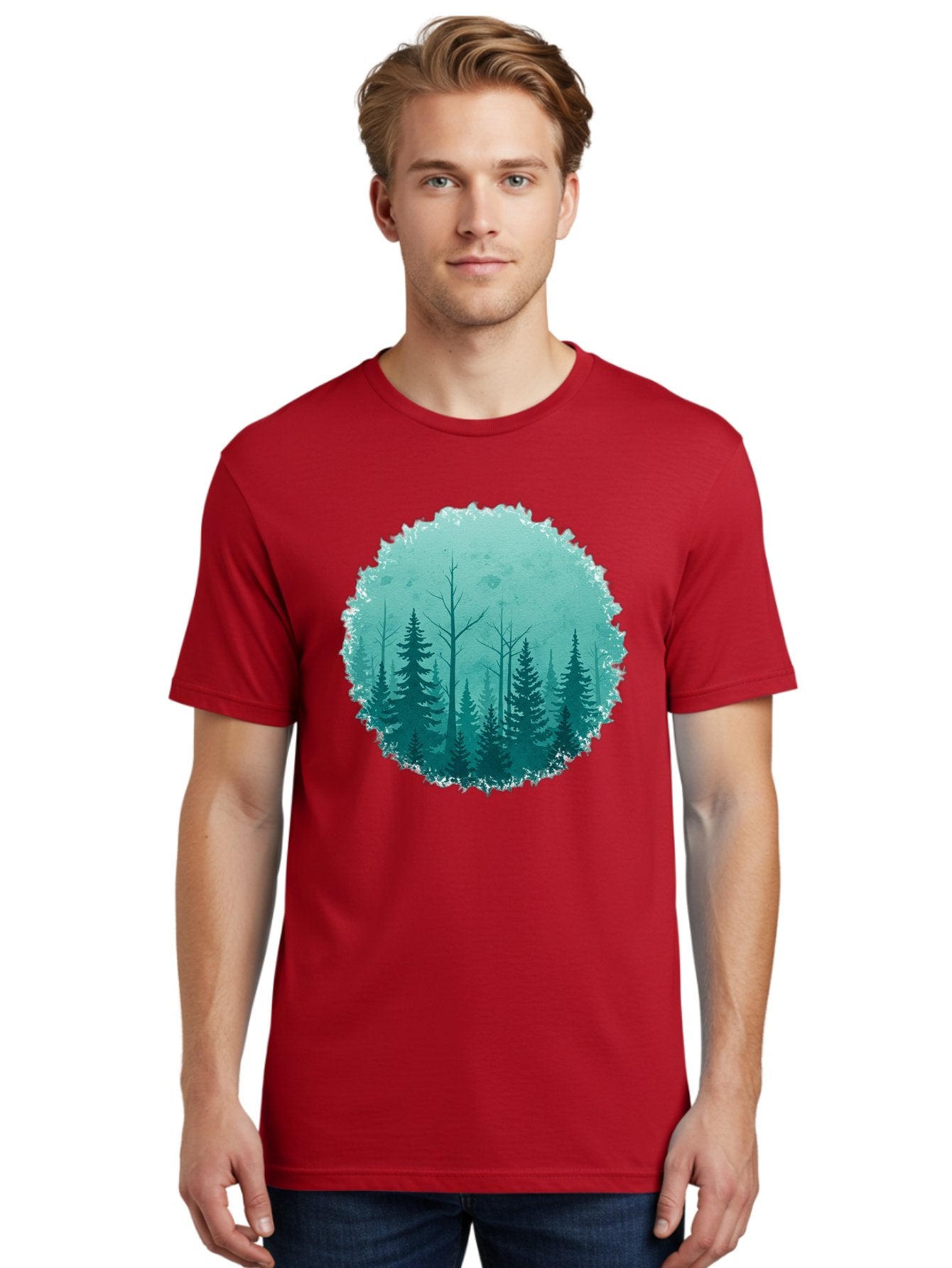 Evergreen-Forest Men'S Graphic Tee, 100% Cotton, Comfortable Casual Summer Wear, Machine Washable, Vintage Camera, Old Camera, Antique Camera, Black Camera, Classic Photography, Photography Equipment, Nostalgic Device, Film Camera, Camera Art Bak533 26