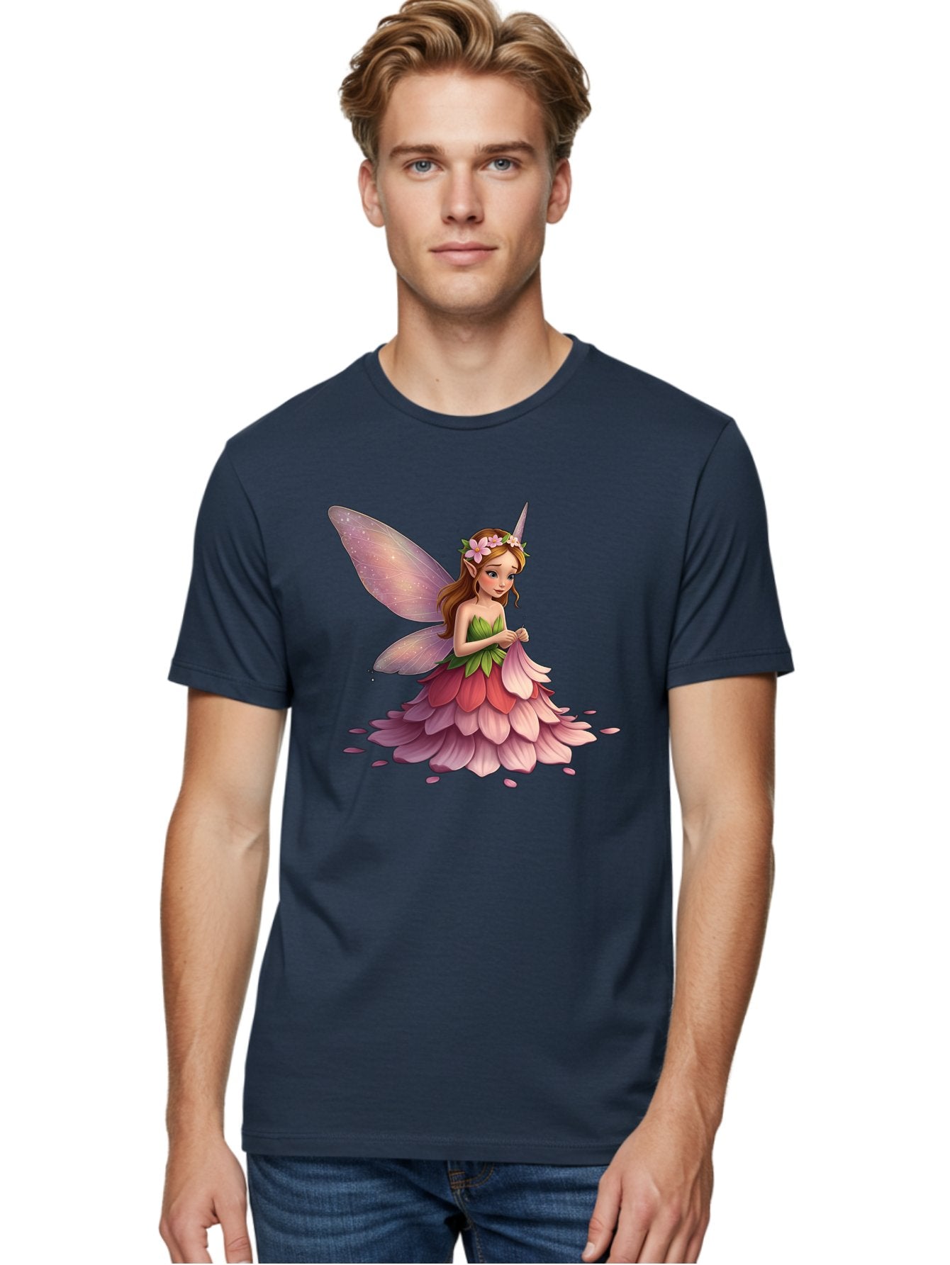 Fairy-With-Unicorn-Horn Men'S Graphic Tee, 100% Cotton, Comfortable Casual Summer Wear, Machine Washable, Vintage Camera, Old Camera, Antique Camera, Black Camera, Classic Photography, Photography Equipment, Nostalgic Device, Film Camera, Bak544 16