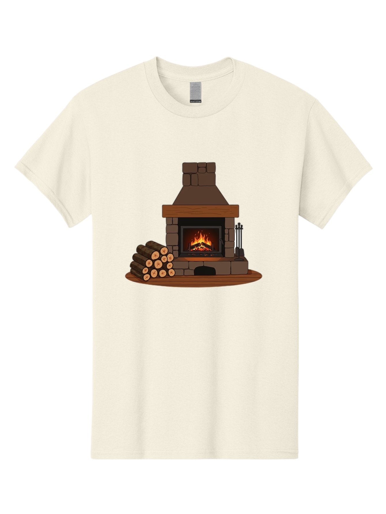 Fireplace-With-Fire Men'S Graphic Tee, 100% Cotton, Comfortable Casual Summer Wear, Machine Washable, Vintage Camera, Old Camera, Antique Camera, Black Camera, Classic Photography, Photography Equipment, Nostalgic Device, Film Camera, Bak548 11