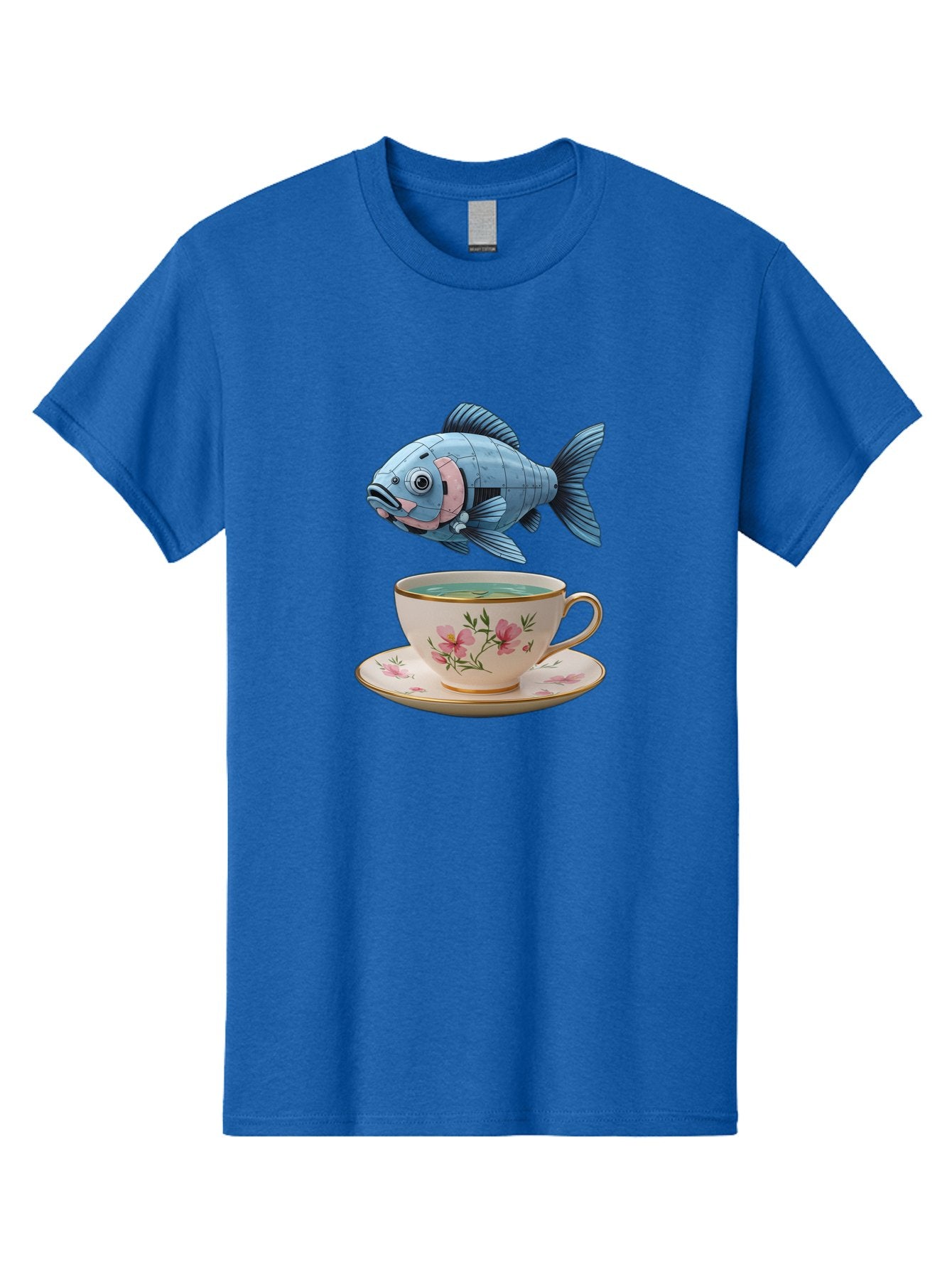 Fish-In-Tea-Cup-1 Men'S Graphic Tee, 100% Cotton, Comfortable Casual Summer Wear, Machine Washable, Vintage Camera, Old Camera, Antique Camera, Black Camera, Classic Photography, Photography Equipment, Nostalgic Device, Film Camera, Camera Art Bak552 7