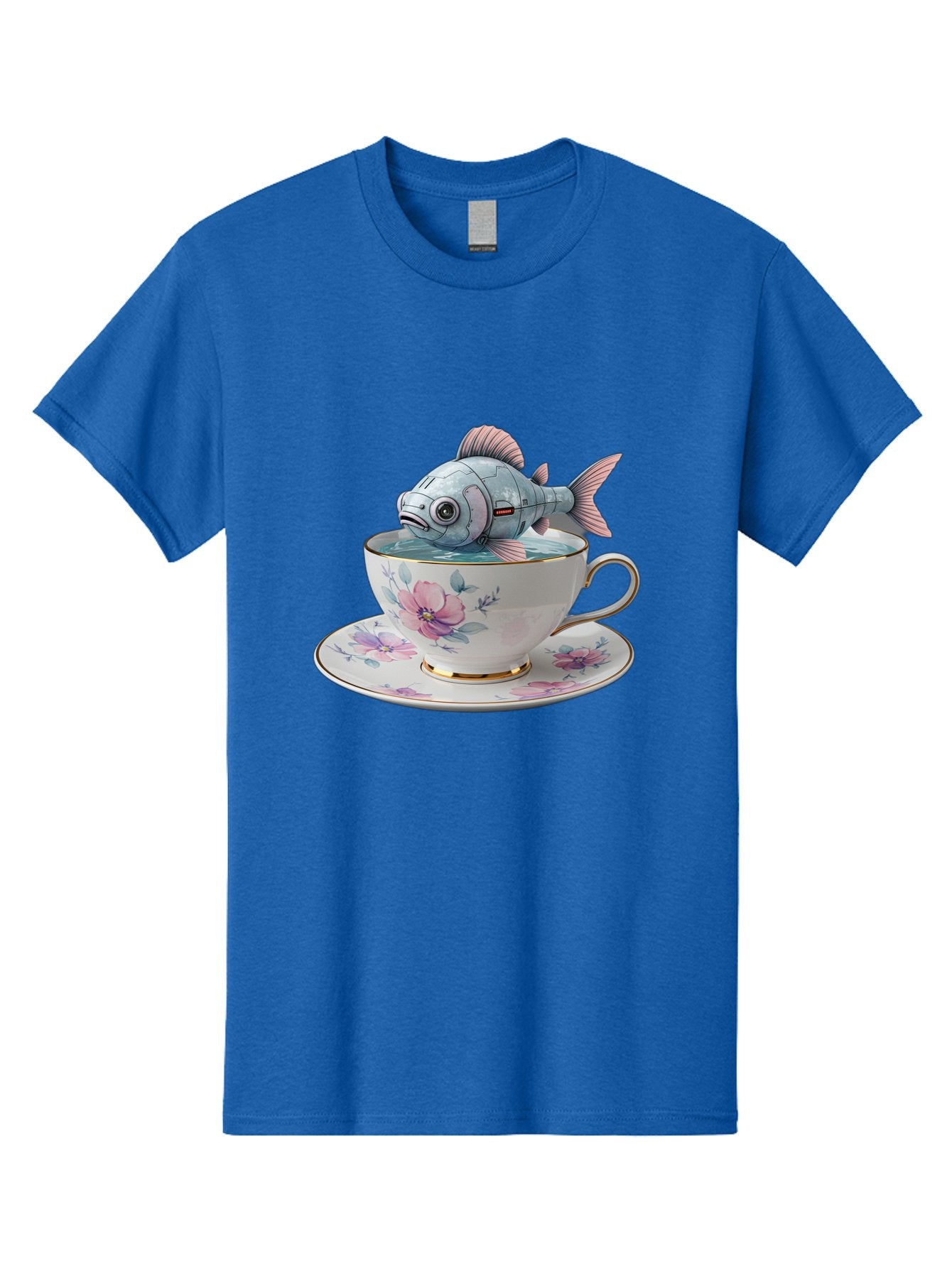 Fish-In-Teacup-3 Men'S Graphic Tee, 100% Cotton, Comfortable Casual Summer Wear, Machine Washable, Vintage Camera, Old Camera, Antique Camera, Black Camera, Classic Photography, Photography Equipment, Nostalgic Device, Film Camera, Camera Art Bak556 6