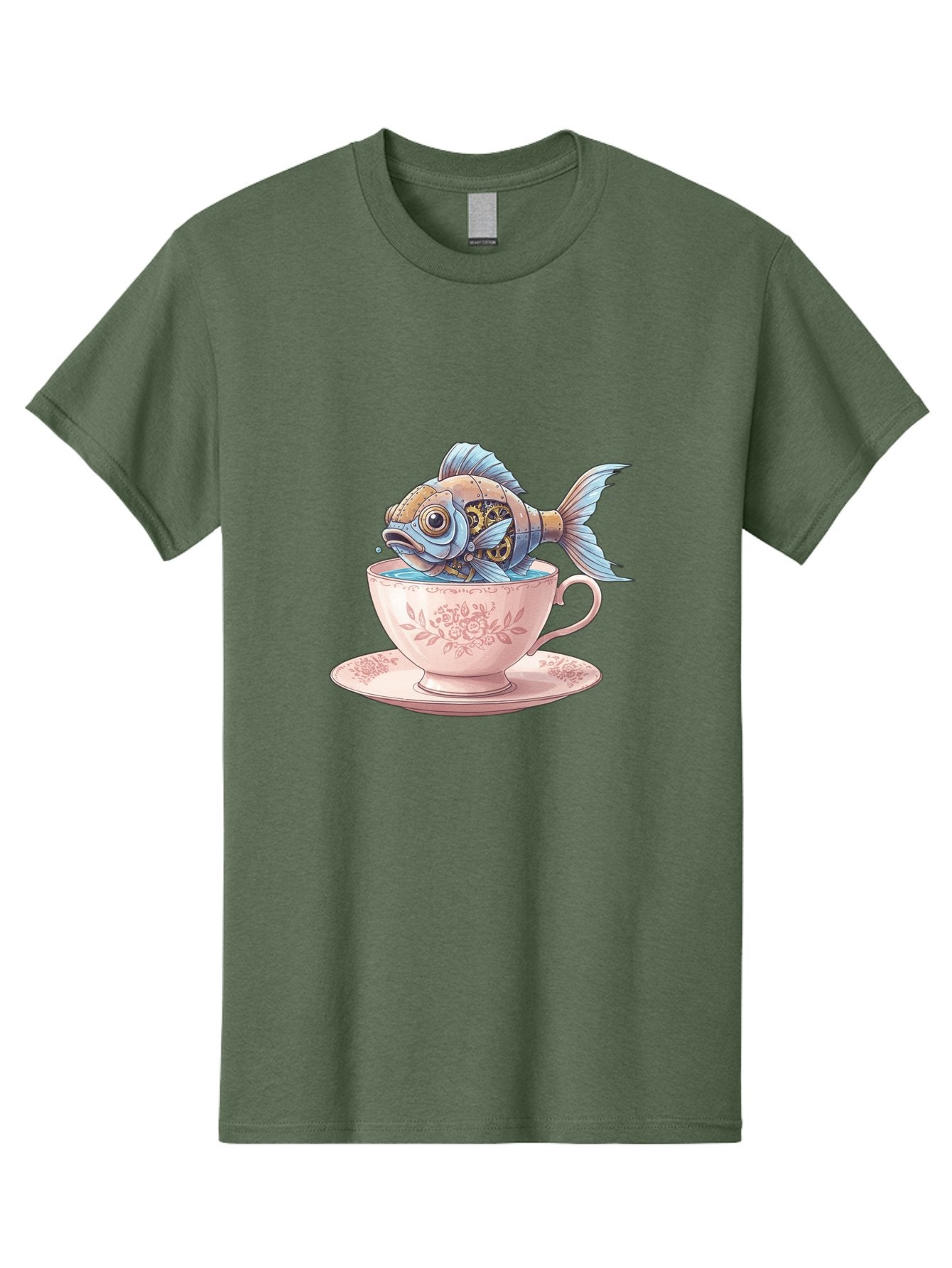 Fish-In-Teacup Men'S Graphic Tee, 100% Cotton, Comfortable Casual Summer Wear, Machine Washable, Vintage Camera, Old Camera, Antique Camera, Black Camera, Classic Photography, Photography Equipment, Nostalgic Device, Film Camera, Camera Art Bak558 7