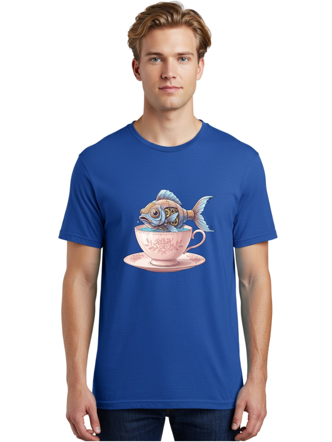 Fish-In-Teacup Men'S Graphic Tee, 100% Cotton, Comfortable Casual Summer Wear, Machine Washable, Vintage Camera, Old Camera, Antique Camera, Black Camera, Classic Photography, Photography Equipment, Nostalgic Device, Film Camera, Camera Art Bak558 20