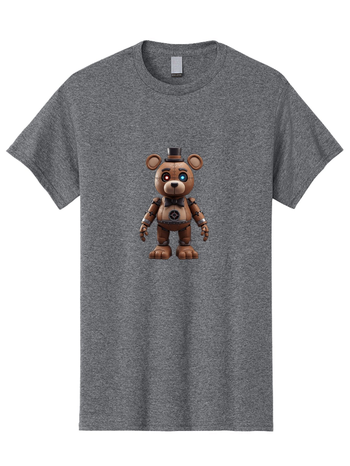 Five-Nights-At-Freddy-S-Golden-Freddy Men'S Graphic Tee, 100% Cotton, Comfortable Casual Summer Wear, Machine Washable, Vintage Camera, Old Camera, Antique Camera, Black Camera, Classic Photography, Photography Equipment, Nostalgic Device, Bak567 11