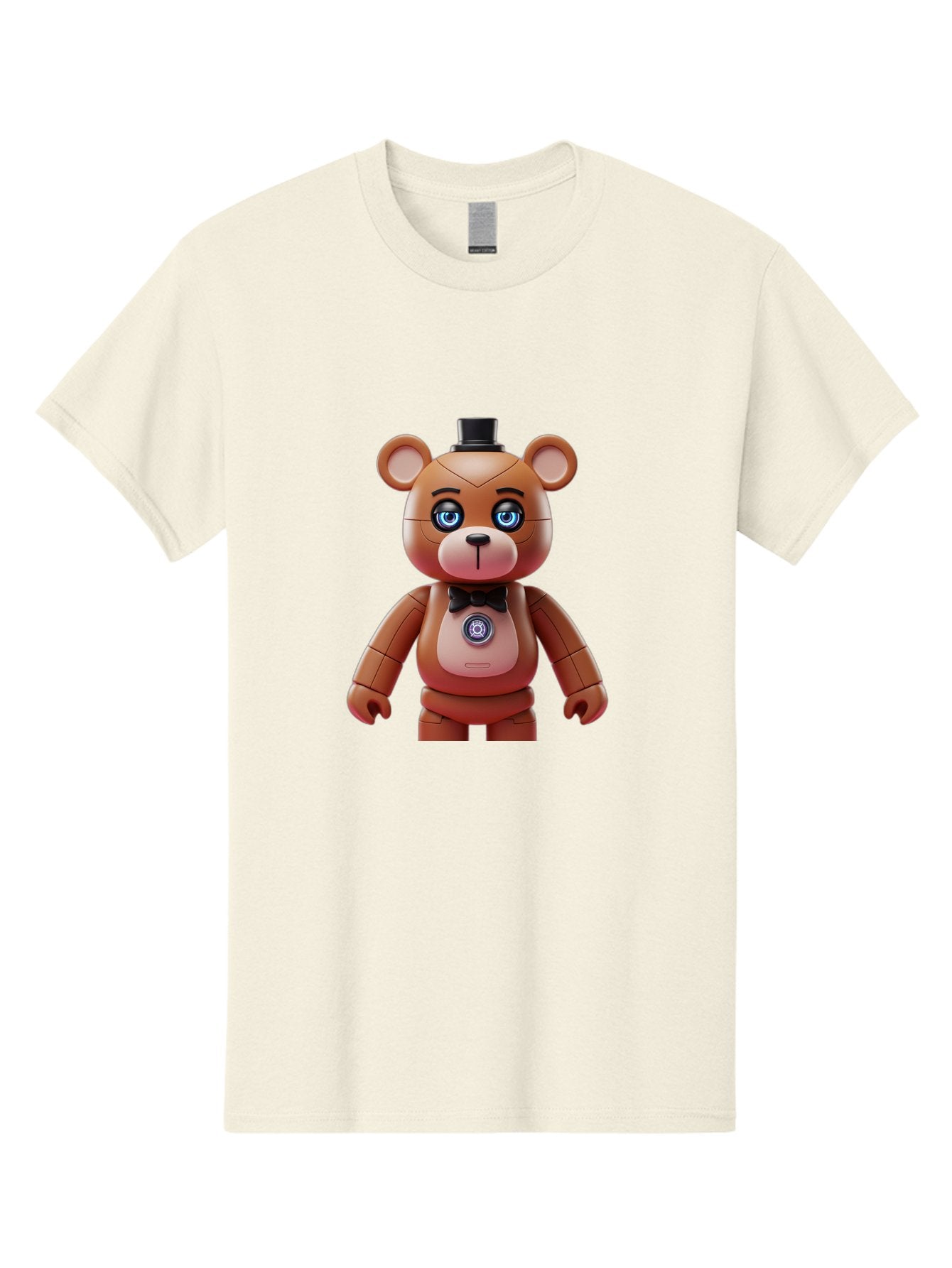 Five-Nights-At-Freddy-S-Teddy-Bear Men'S Graphic Tee, 100% Cotton, Comfortable Casual Summer Wear, Machine Washable, Vintage Camera, Old Camera, Antique Camera, Black Camera, Classic Photography, Photography Equipment, Nostalgic Device, Bak568 11