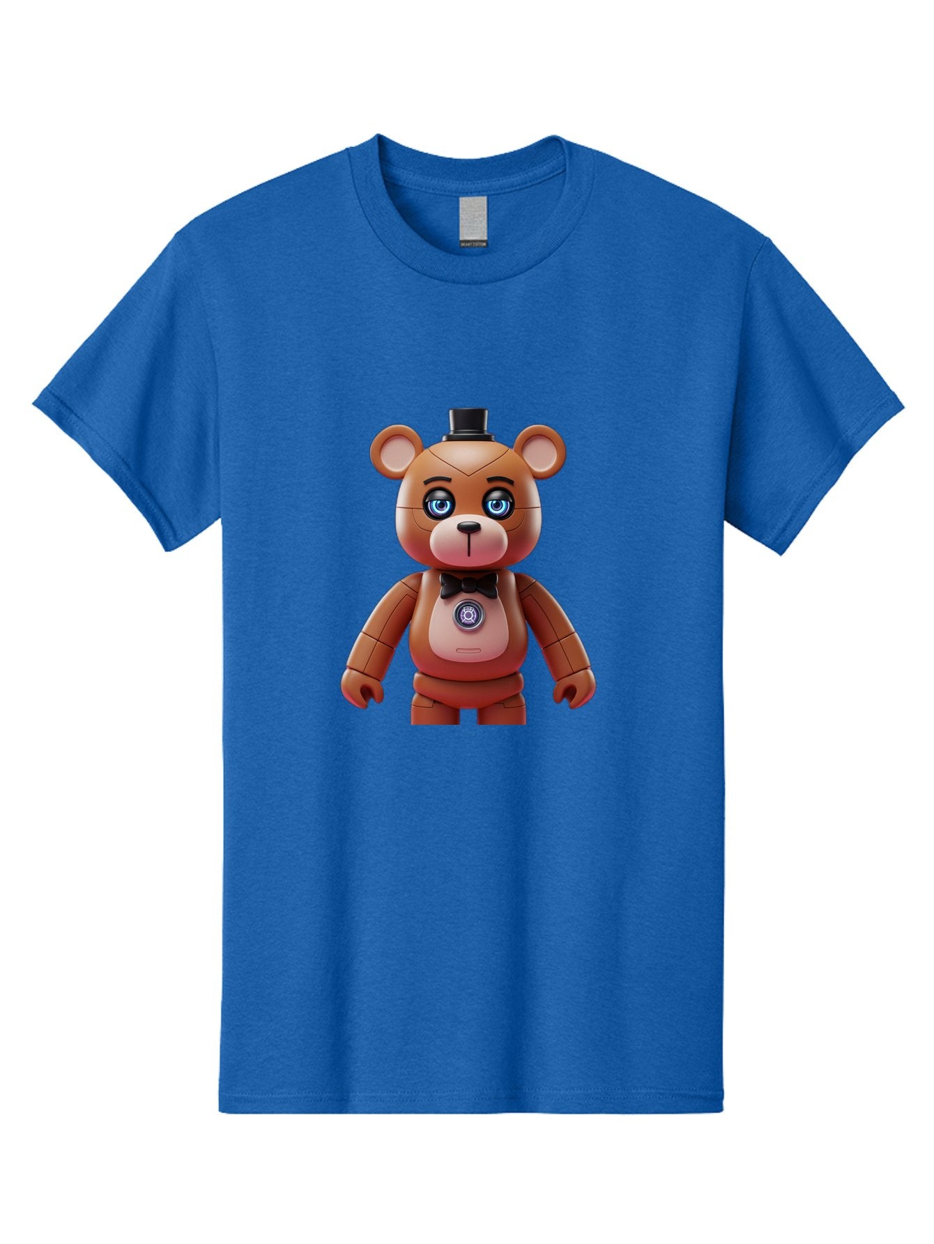 Five-Nights-At-Freddy-S-Teddy-Bear Men'S Graphic Tee, 100% Cotton, Comfortable Casual Summer Wear, Machine Washable, Vintage Camera, Old Camera, Antique Camera, Black Camera, Classic Photography, Photography Equipment, Nostalgic Device, Bak568 14