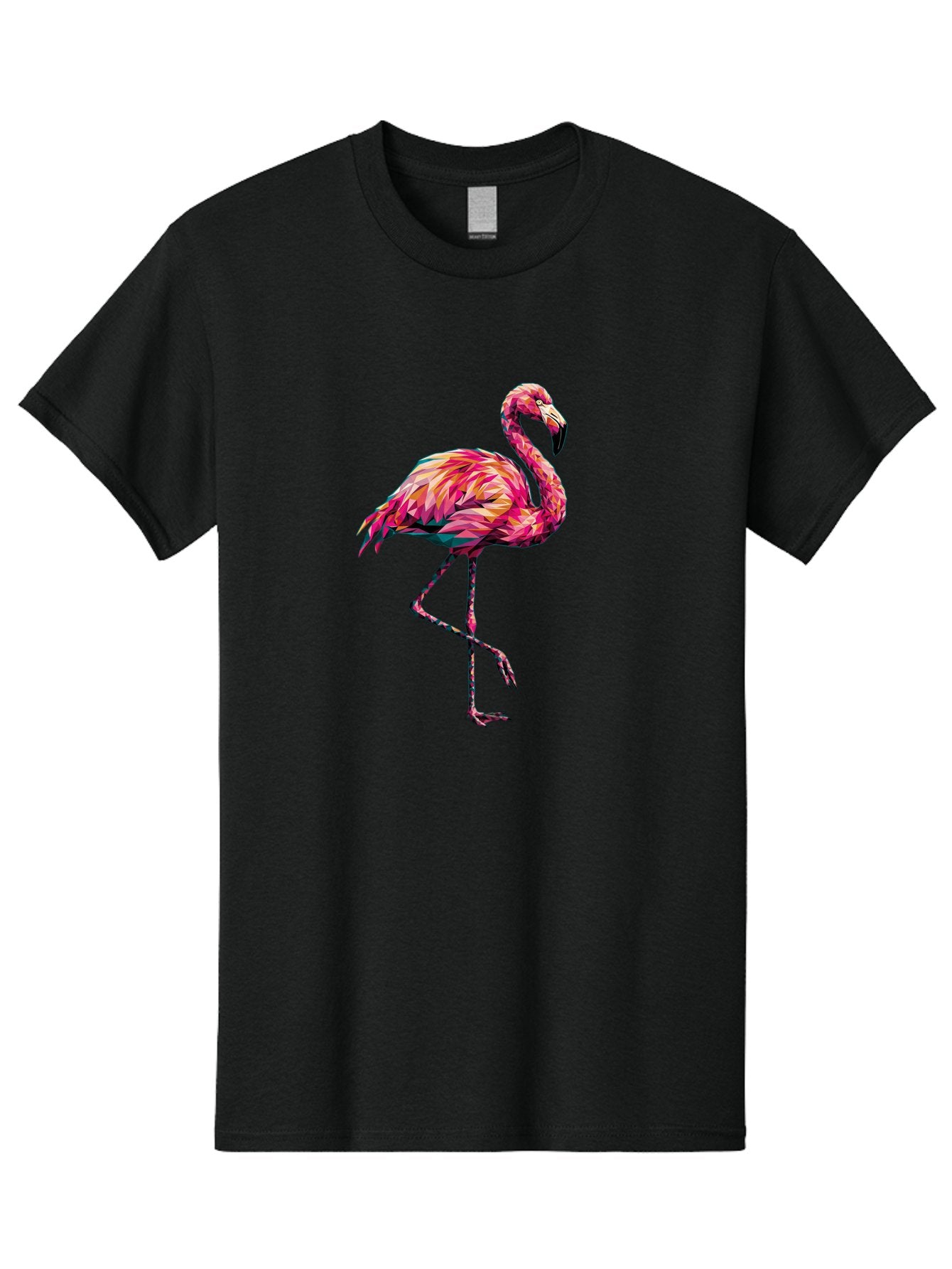 Flamingo-11 Men'S Graphic Tee, 100% Cotton, Comfortable Casual Summer Wear, Machine Washable, Vintage Camera, Old Camera, Antique Camera, Black Camera, Classic Photography, Photography Equipment, Nostalgic Device, Film Camera, Camera Art Bak575 5