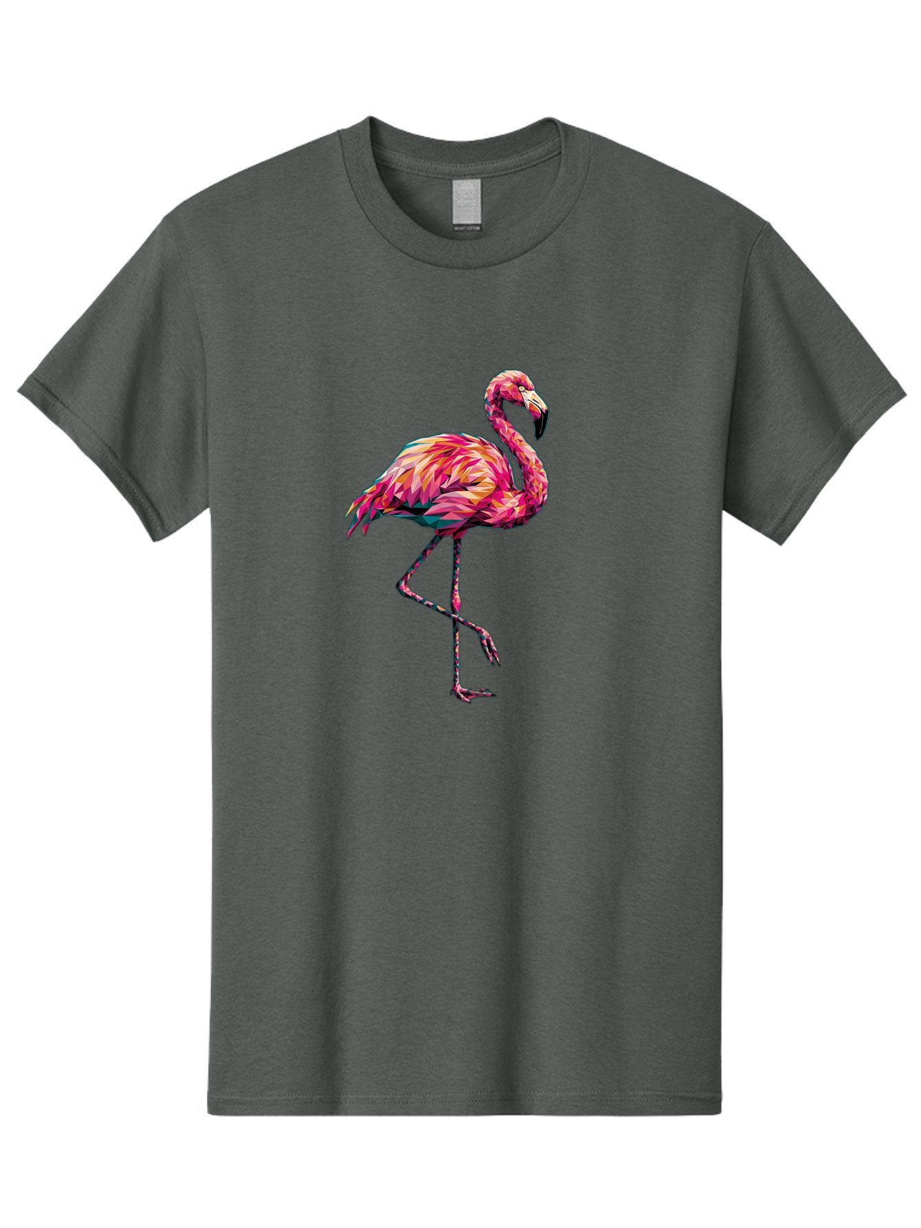 Flamingo-11 Men'S Graphic Tee, 100% Cotton, Comfortable Casual Summer Wear, Machine Washable, Vintage Camera, Old Camera, Antique Camera, Black Camera, Classic Photography, Photography Equipment, Nostalgic Device, Film Camera, Camera Art Bak575 8