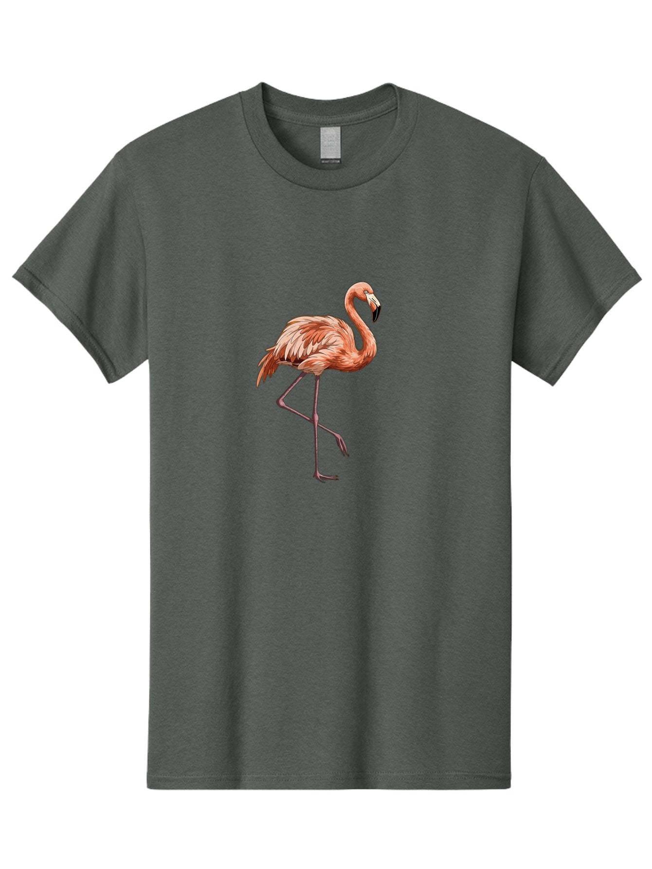 Flamingo-12 Men'S Graphic Tee, 100% Cotton, Comfortable Casual Summer Wear, Machine Washable, Vintage Camera, Old Camera, Antique Camera, Black Camera, Classic Photography, Photography Equipment, Nostalgic Device, Film Camera, Camera Art Bak576 9