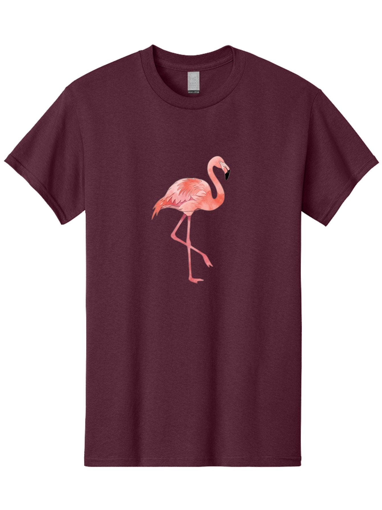 Flamingo-14 Men'S Graphic Tee, 100% Cotton, Comfortable Casual Summer Wear, Machine Washable, Vintage Camera, Old Camera, Antique Camera, Black Camera, Classic Photography, Photography Equipment, Nostalgic Device, Film Camera, Camera Art Bak578