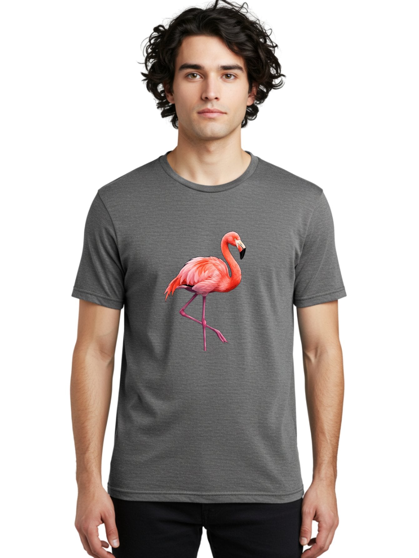 Flamingo-18 Men'S Graphic Tee, 100% Cotton, Comfortable Casual Summer Wear, Machine Washable, Vintage Camera, Old Camera, Antique Camera, Black Camera, Classic Photography, Photography Equipment, Nostalgic Device, Film Camera, Camera Art Bak582 27