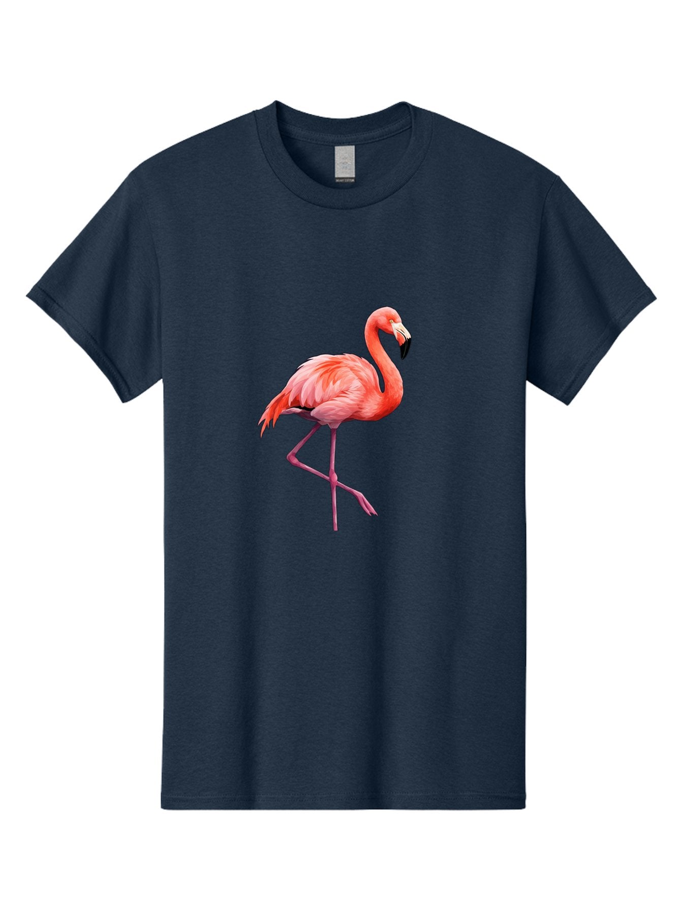 Flamingo-18 Men'S Graphic Tee, 100% Cotton, Comfortable Casual Summer Wear, Machine Washable, Vintage Camera, Old Camera, Antique Camera, Black Camera, Classic Photography, Photography Equipment, Nostalgic Device, Film Camera, Camera Art Bak582
