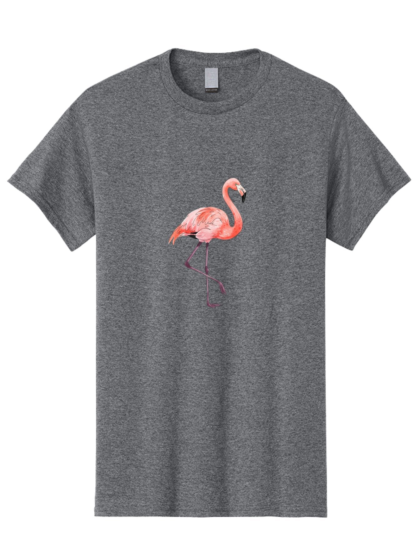 Flamingo-20 Men'S Graphic Tee, 100% Cotton, Comfortable Casual Summer Wear, Machine Washable, Vintage Camera, Old Camera, Antique Camera, Black Camera, Classic Photography, Photography Equipment, Nostalgic Device, Film Camera, Camera Art Bak585