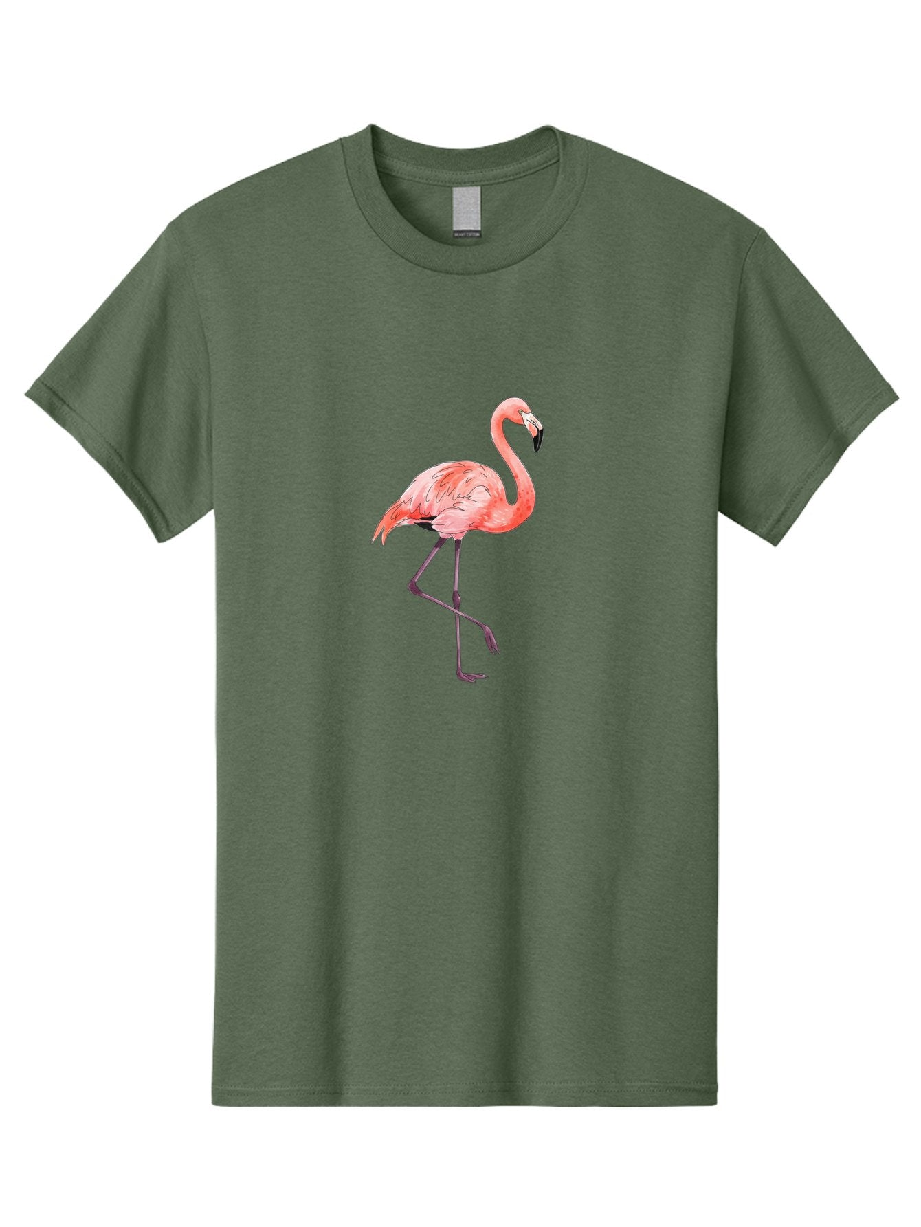 Flamingo-20 Men'S Graphic Tee, 100% Cotton, Comfortable Casual Summer Wear, Machine Washable, Vintage Camera, Old Camera, Antique Camera, Black Camera, Classic Photography, Photography Equipment, Nostalgic Device, Film Camera, Camera Art Bak585 5