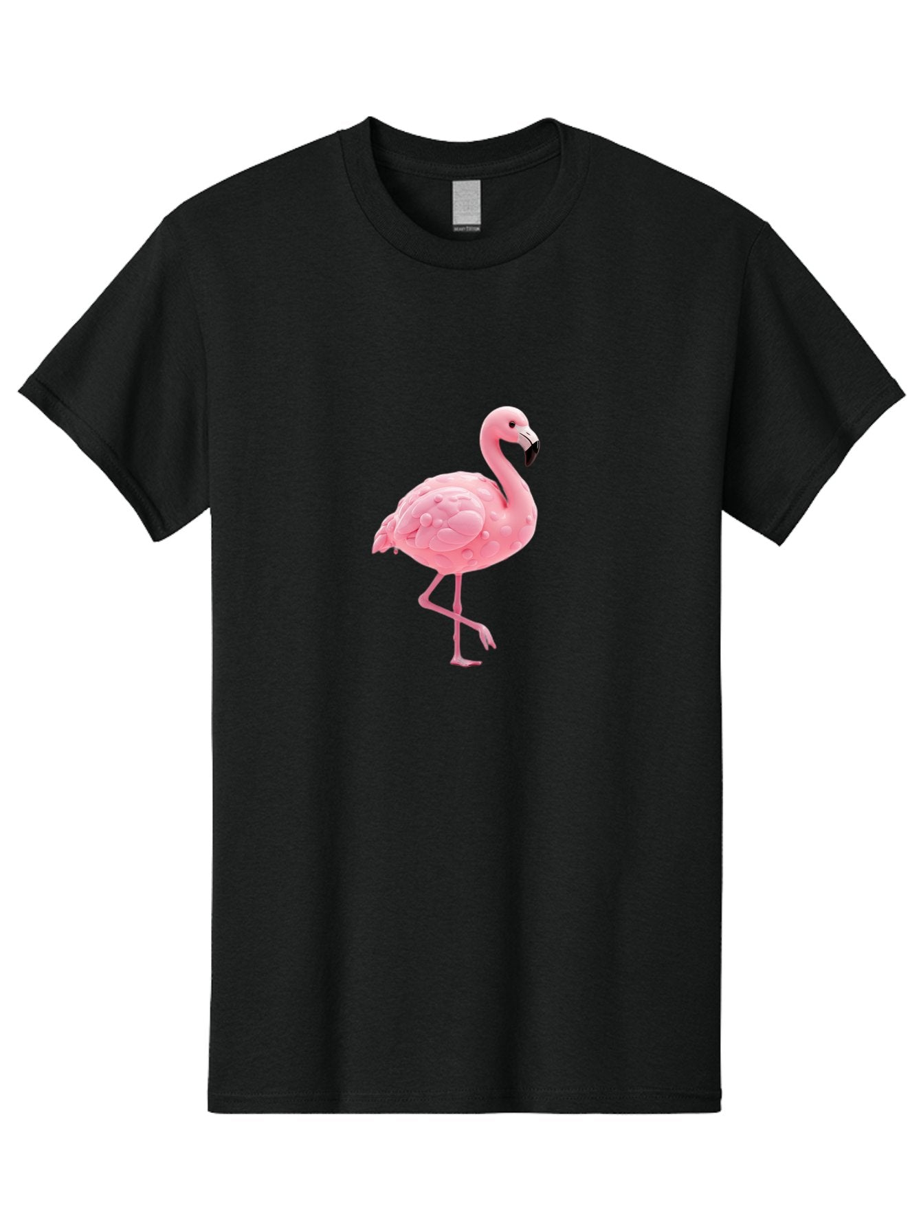 Flamingo-3 Men'S Graphic Tee, 100% Cotton, Comfortable Casual Summer Wear, Machine Washable, Vintage Camera, Old Camera, Antique Camera, Black Camera, Classic Photography, Photography Equipment, Nostalgic Device, Film Camera, Camera Art Bak586 5