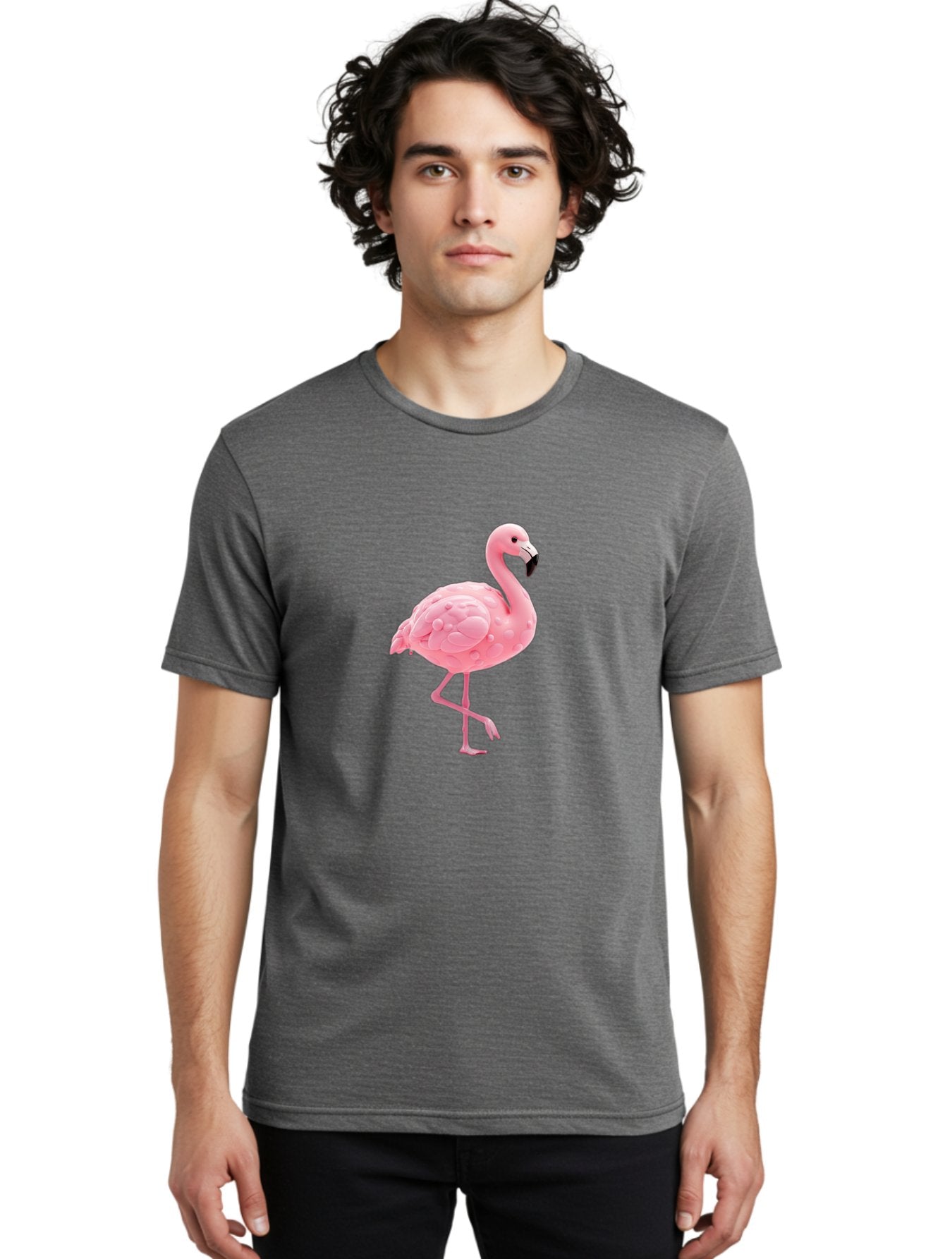 Flamingo-3 Men'S Graphic Tee, 100% Cotton, Comfortable Casual Summer Wear, Machine Washable, Vintage Camera, Old Camera, Antique Camera, Black Camera, Classic Photography, Photography Equipment, Nostalgic Device, Film Camera, Camera Art Bak586 17
