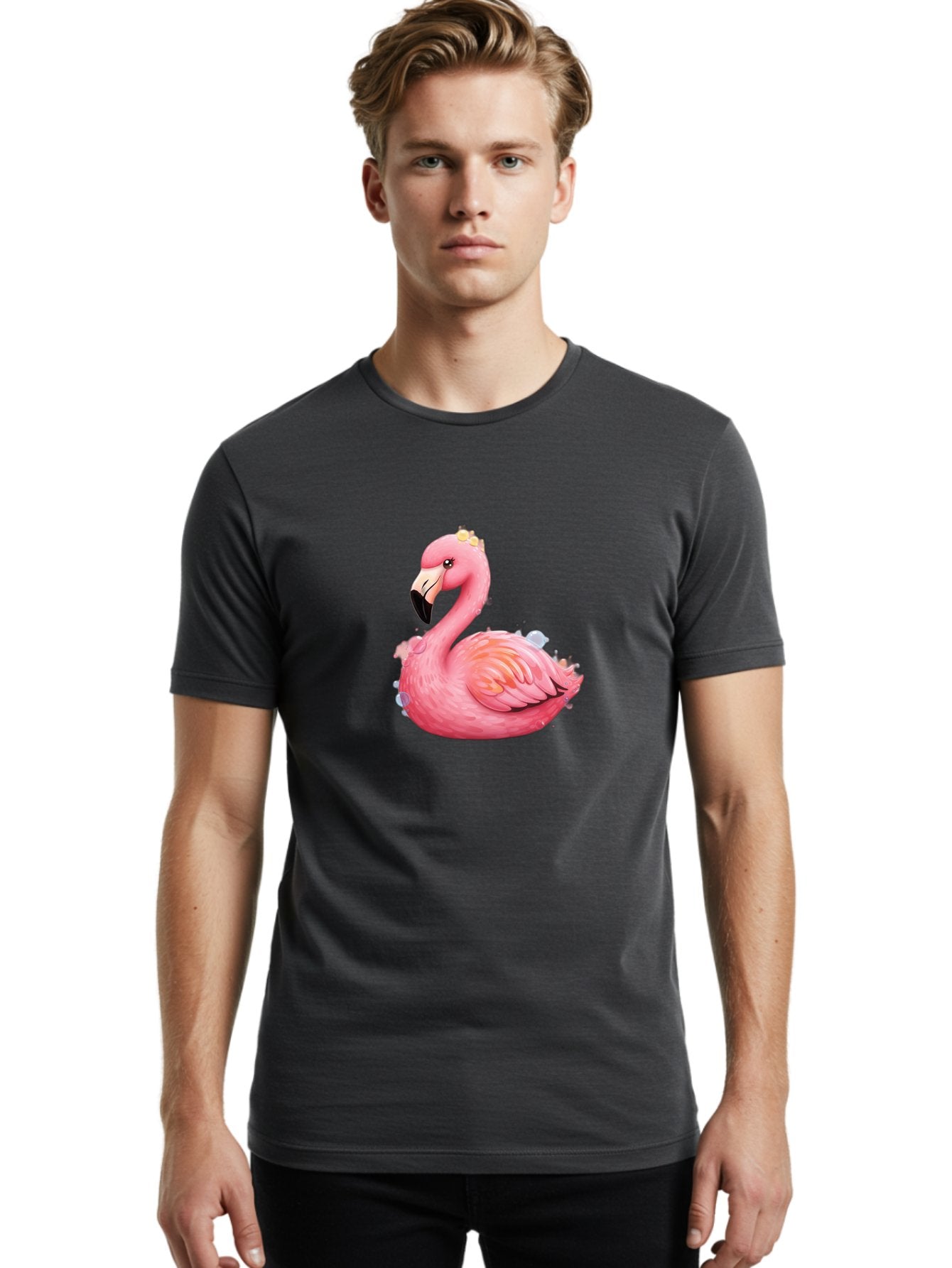 Flamingo-4 Men'S Graphic Tee, 100% Cotton, Comfortable Casual Summer Wear, Machine Washable, Vintage Camera, Old Camera, Antique Camera, Black Camera, Classic Photography, Photography Equipment, Nostalgic Device, Film Camera, Camera Art Bak587 27