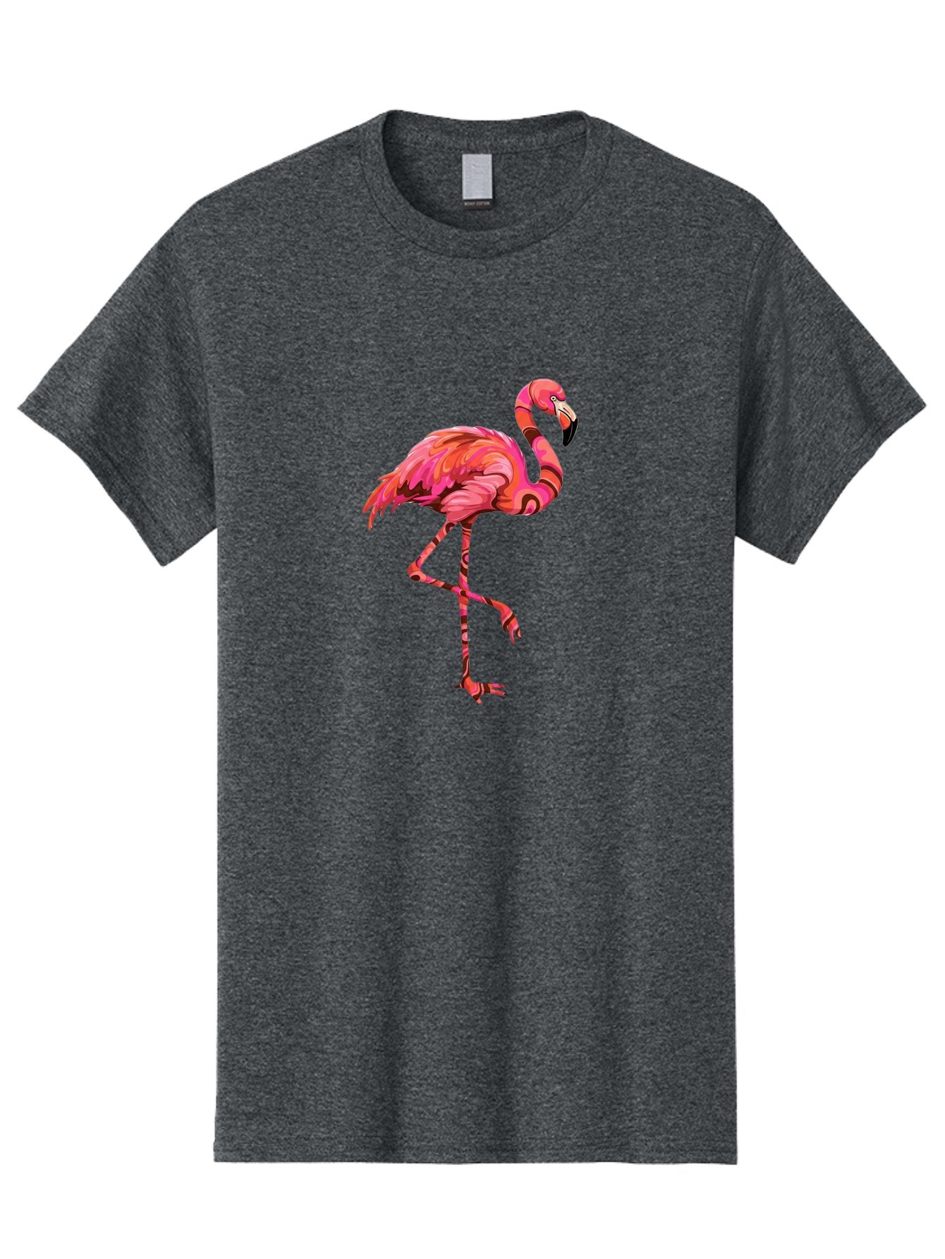 Flamingo-5 Men'S Graphic Tee, 100% Cotton, Comfortable Casual Summer Wear, Machine Washable, Vintage Camera, Old Camera, Antique Camera, Black Camera, Classic Photography, Photography Equipment, Nostalgic Device, Film Camera, Camera Art Bak588 3