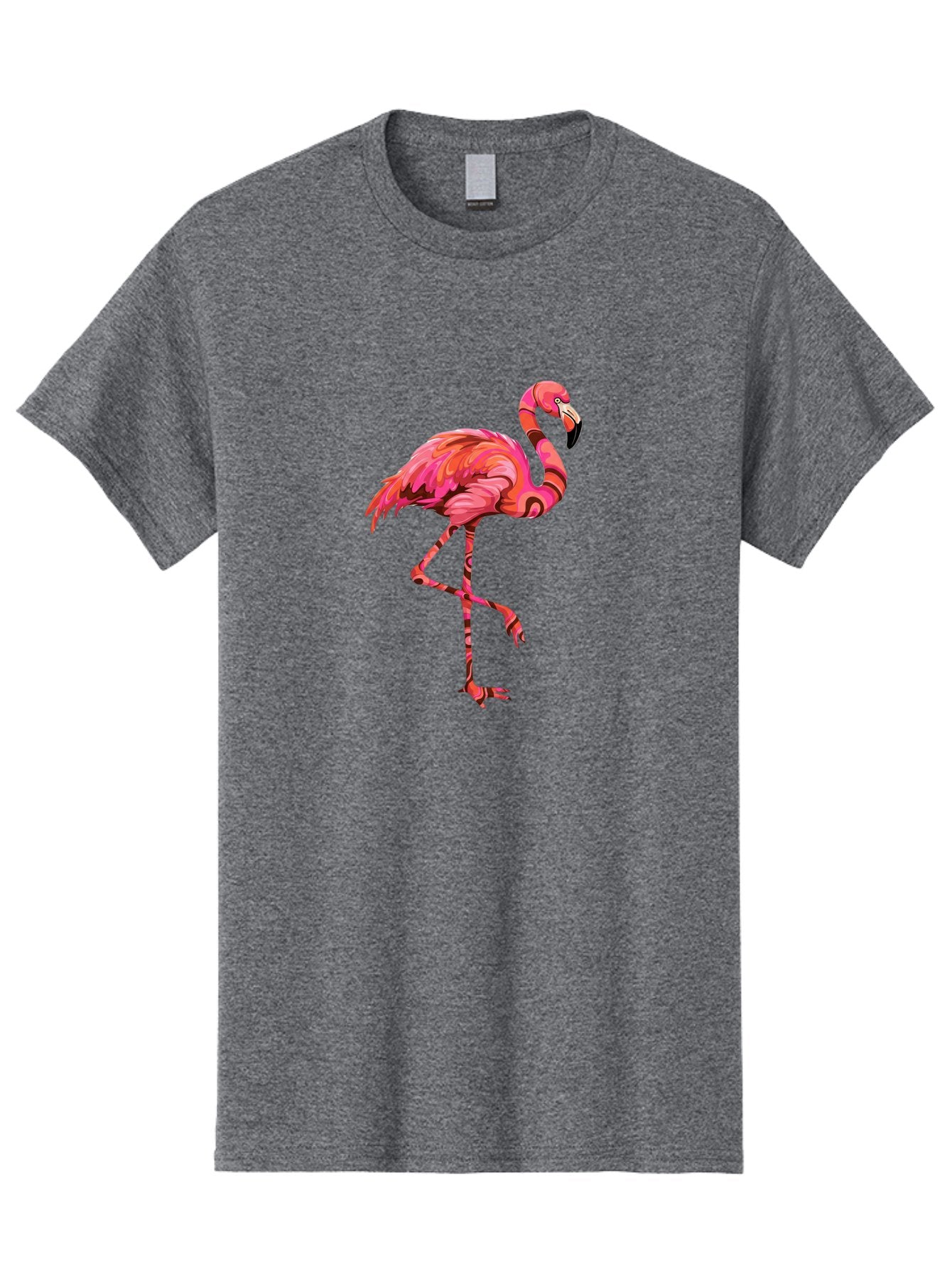 Flamingo-5 Men'S Graphic Tee, 100% Cotton, Comfortable Casual Summer Wear, Machine Washable, Vintage Camera, Old Camera, Antique Camera, Black Camera, Classic Photography, Photography Equipment, Nostalgic Device, Film Camera, Camera Art Bak588 13