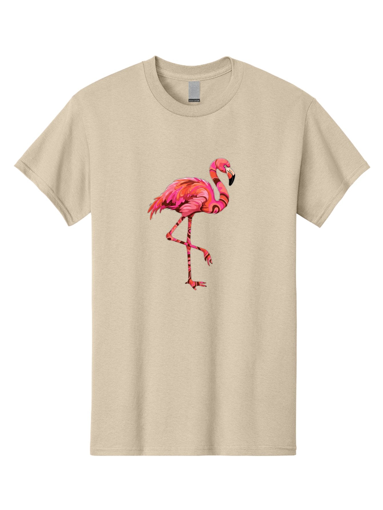 Flamingo-5 Men'S Graphic Tee, 100% Cotton, Comfortable Casual Summer Wear, Machine Washable, Vintage Camera, Old Camera, Antique Camera, Black Camera, Classic Photography, Photography Equipment, Nostalgic Device, Film Camera, Camera Art Bak588