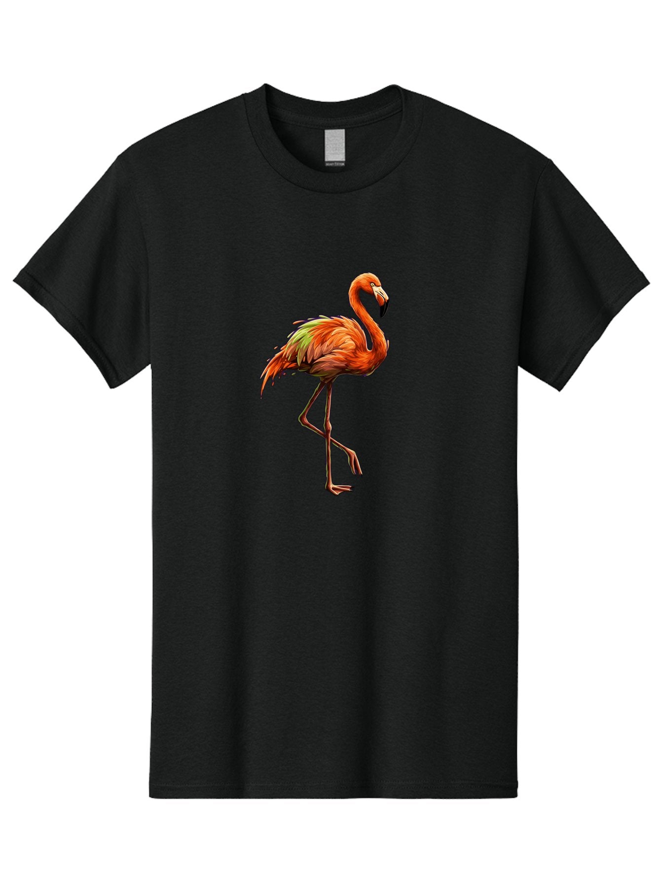Flamingo-6 Men'S Graphic Tee, 100% Cotton, Comfortable Casual Summer Wear, Machine Washable, Vintage Camera, Old Camera, Antique Camera, Black Camera, Classic Photography, Photography Equipment, Nostalgic Device, Film Camera, Camera Art Bak589 11