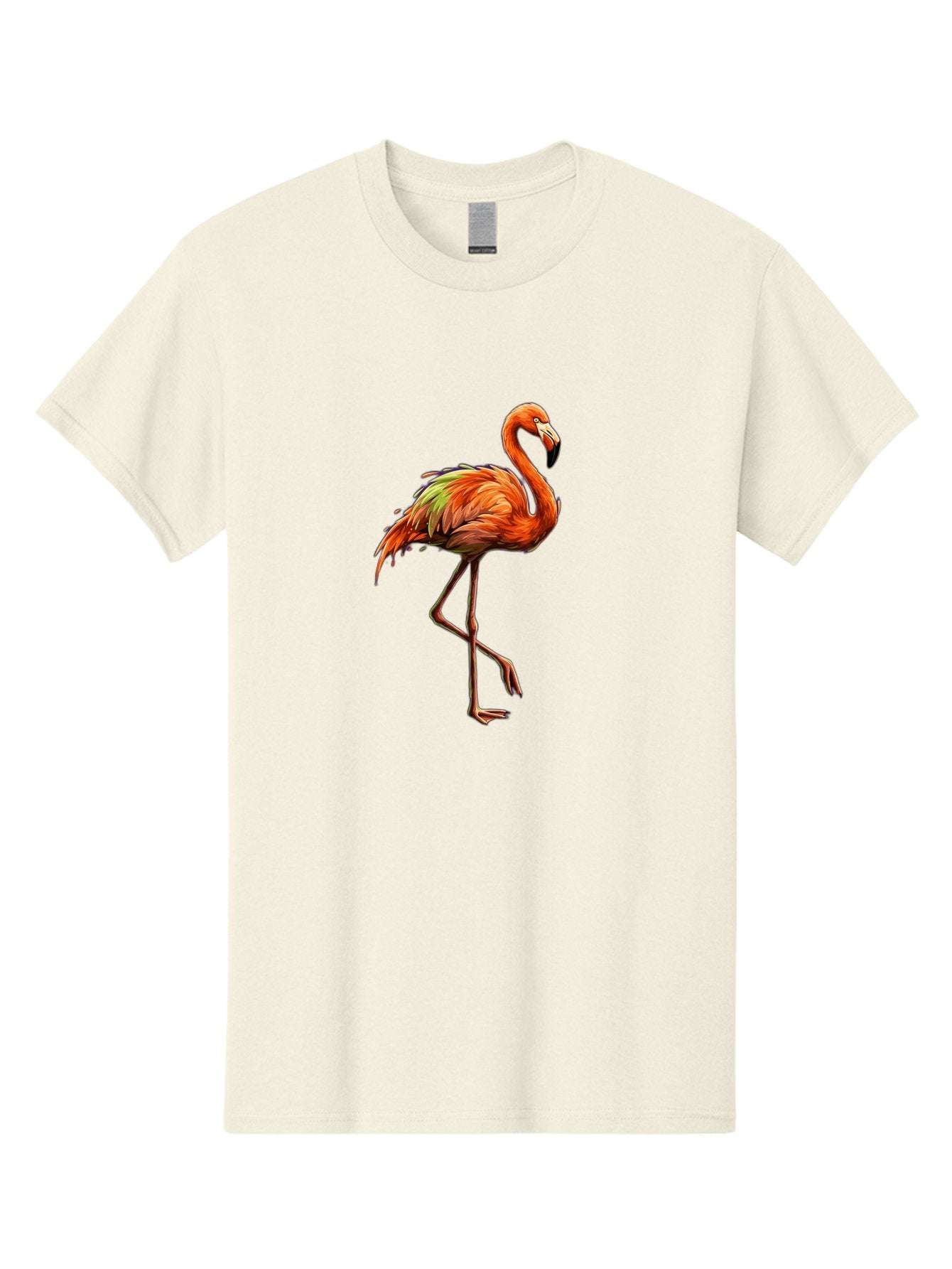 Flamingo-6 Men'S Graphic Tee, 100% Cotton, Comfortable Casual Summer Wear, Machine Washable, Vintage Camera, Old Camera, Antique Camera, Black Camera, Classic Photography, Photography Equipment, Nostalgic Device, Film Camera, Camera Art Bak589