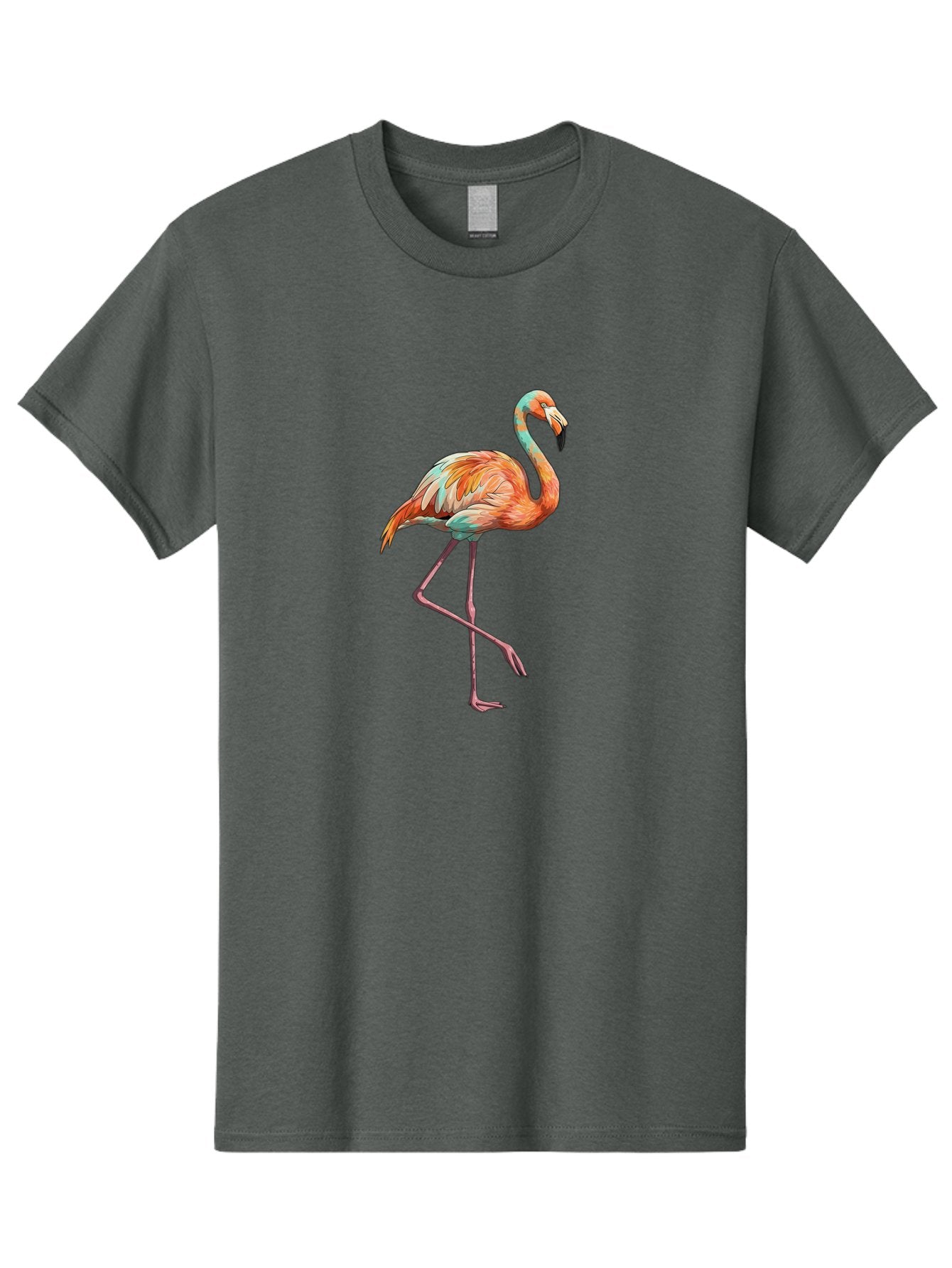 Flamingo-8 Men'S Graphic Tee, 100% Cotton, Comfortable Casual Summer Wear, Machine Washable, Vintage Camera, Old Camera, Antique Camera, Black Camera, Classic Photography, Photography Equipment, Nostalgic Device, Film Camera, Camera Art Bak591 15