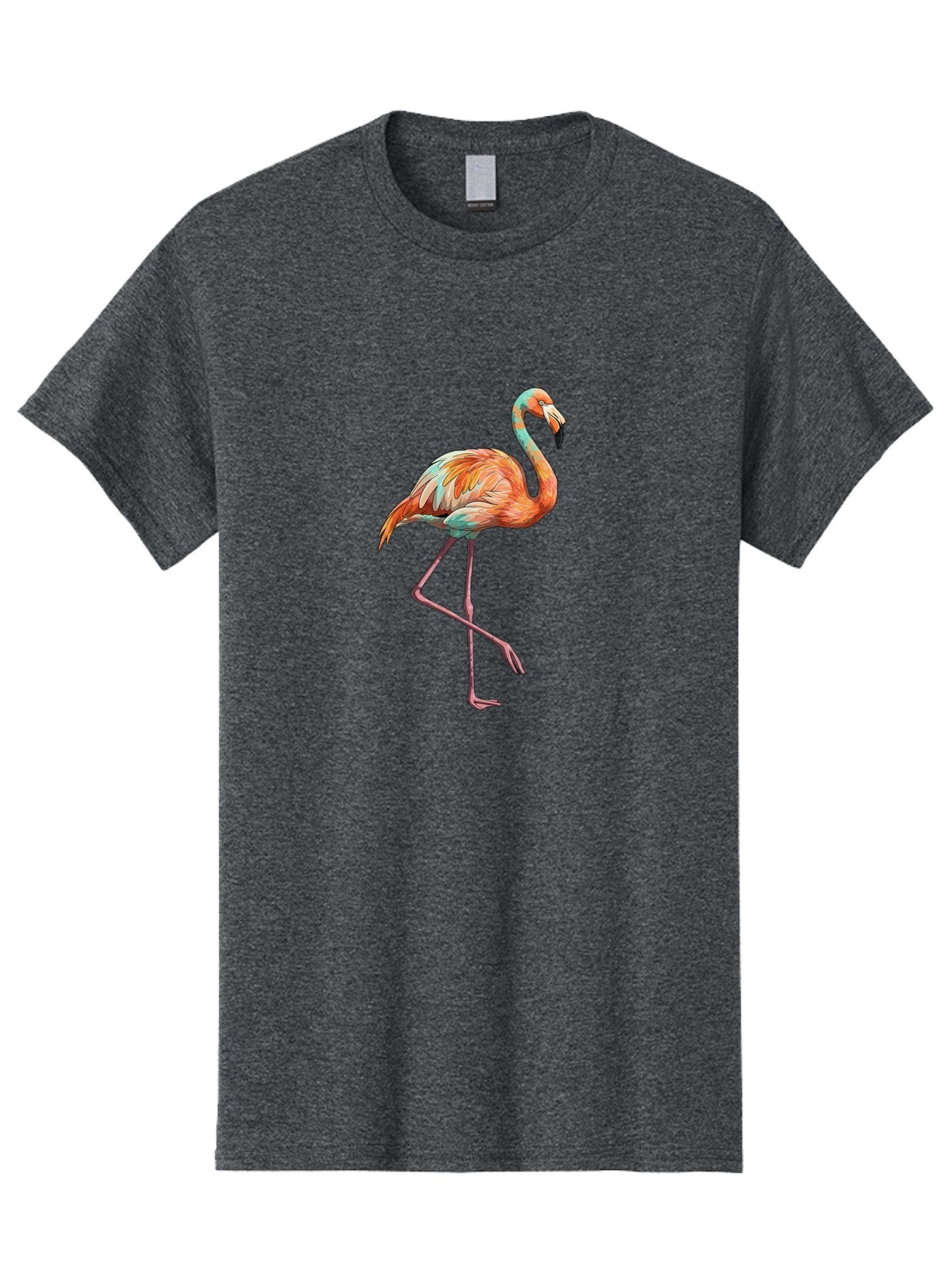 Flamingo-8 Men'S Graphic Tee, 100% Cotton, Comfortable Casual Summer Wear, Machine Washable, Vintage Camera, Old Camera, Antique Camera, Black Camera, Classic Photography, Photography Equipment, Nostalgic Device, Film Camera, Camera Art Bak591 6