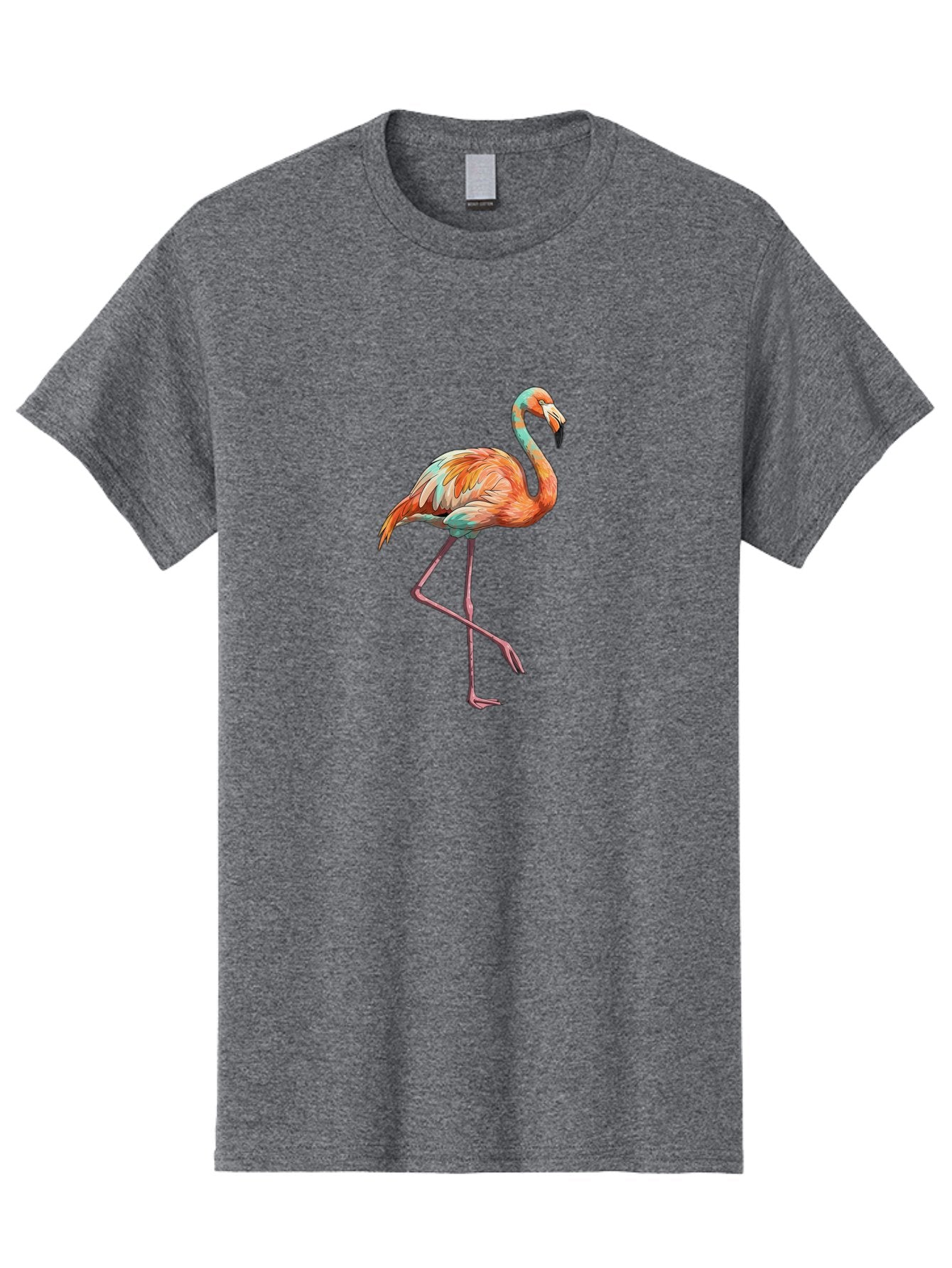 Flamingo-8 Men'S Graphic Tee, 100% Cotton, Comfortable Casual Summer Wear, Machine Washable, Vintage Camera, Old Camera, Antique Camera, Black Camera, Classic Photography, Photography Equipment, Nostalgic Device, Film Camera, Camera Art Bak591 4