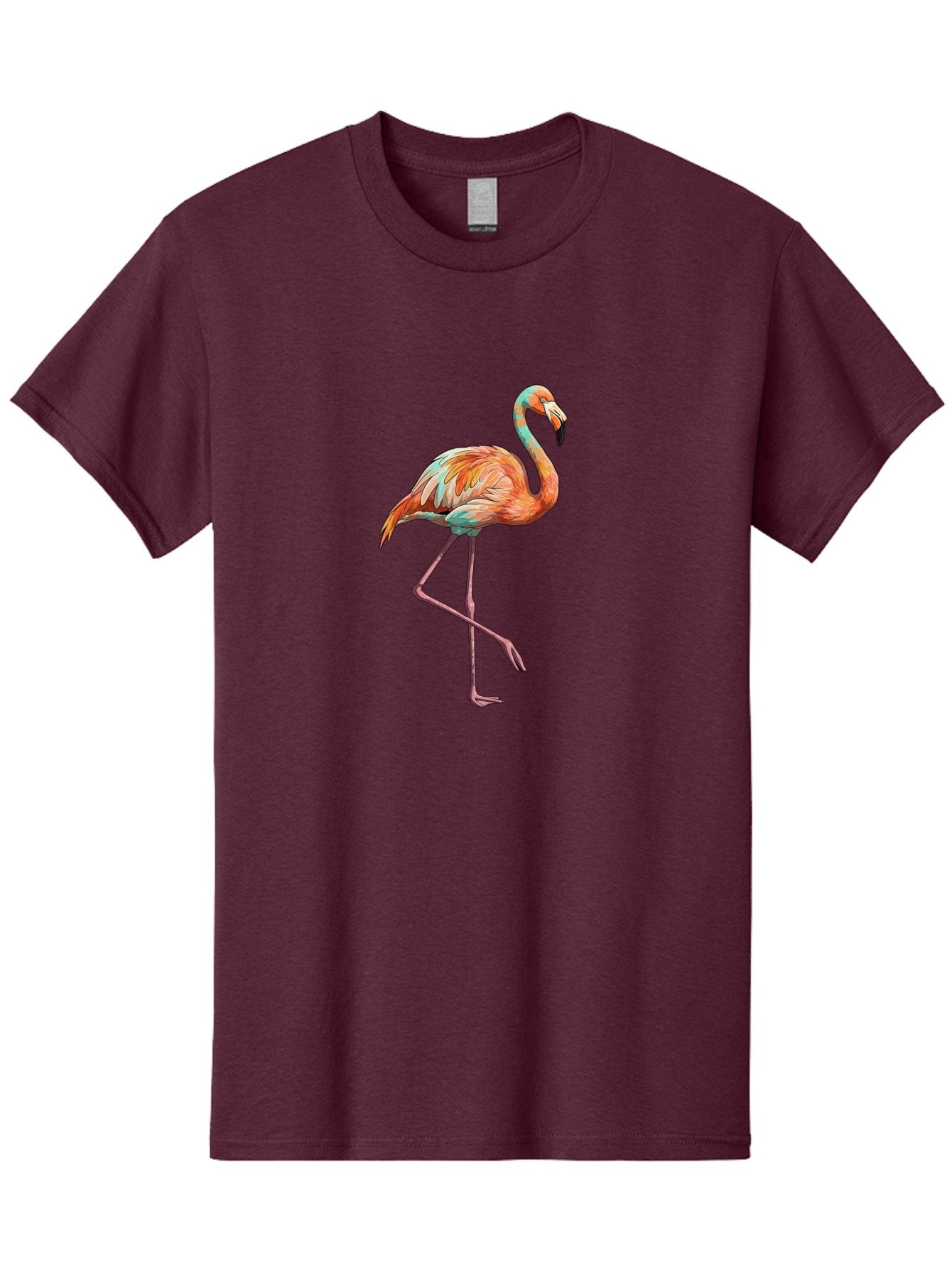 Flamingo-8 Men'S Graphic Tee, 100% Cotton, Comfortable Casual Summer Wear, Machine Washable, Vintage Camera, Old Camera, Antique Camera, Black Camera, Classic Photography, Photography Equipment, Nostalgic Device, Film Camera, Camera Art Bak591 9