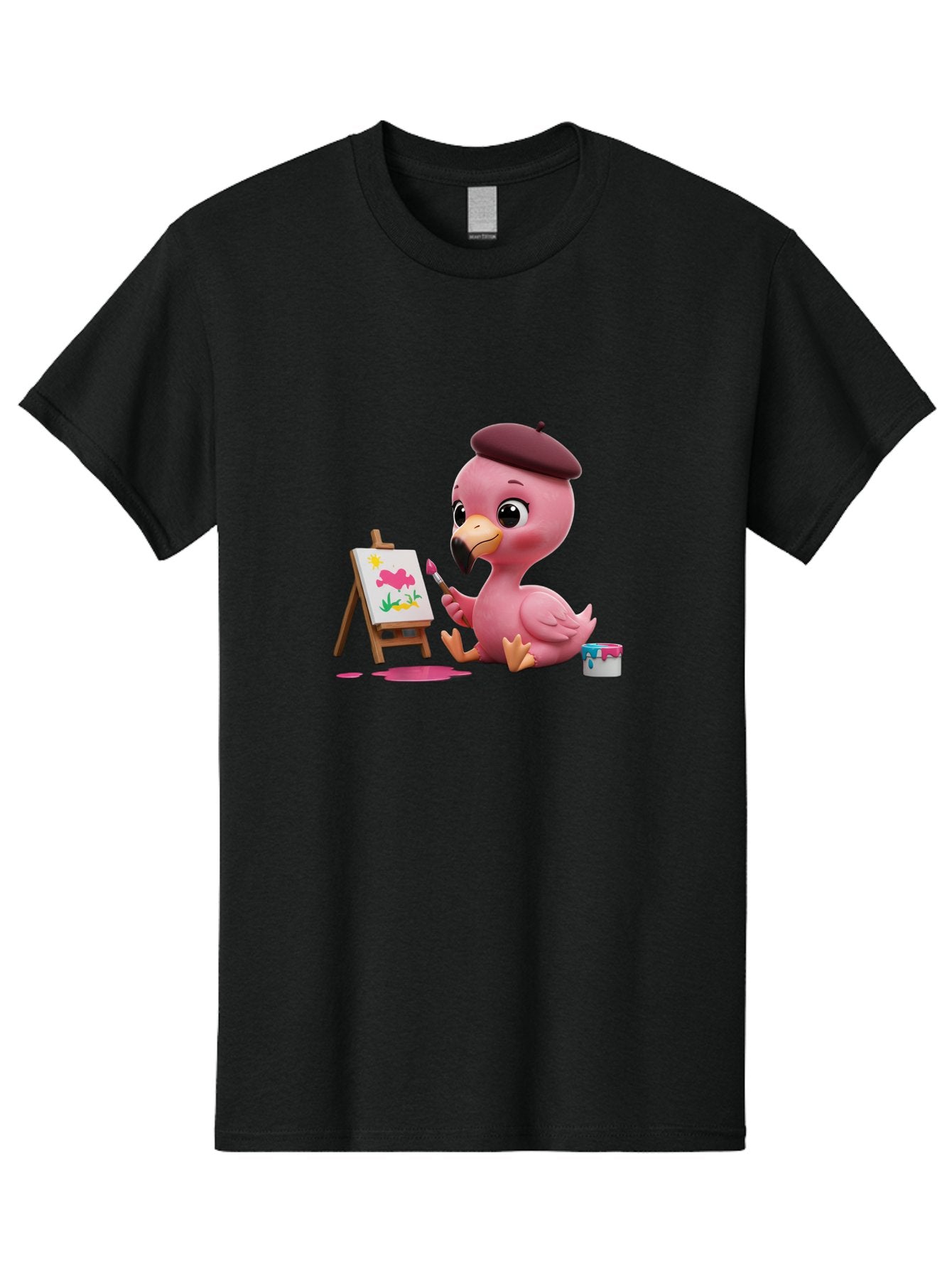 Flamingo-Artist Men'S Graphic Tee, 100% Cotton, Comfortable Casual Summer Wear, Machine Washable, Vintage Camera, Old Camera, Antique Camera, Black Camera, Classic Photography, Photography Equipment, Nostalgic Device, Film Camera, Camera Art Bak593 6