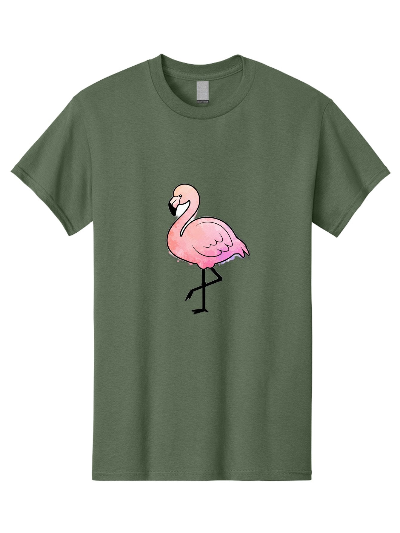 Flamingo Men'S Graphic Tee, 100% Cotton, Comfortable Casual Summer Wear, Machine Washable, Vintage Camera, Old Camera, Antique Camera, Black Camera, Classic Photography, Photography Equipment, Nostalgic Device, Film Camera, Camera Art Bak605
